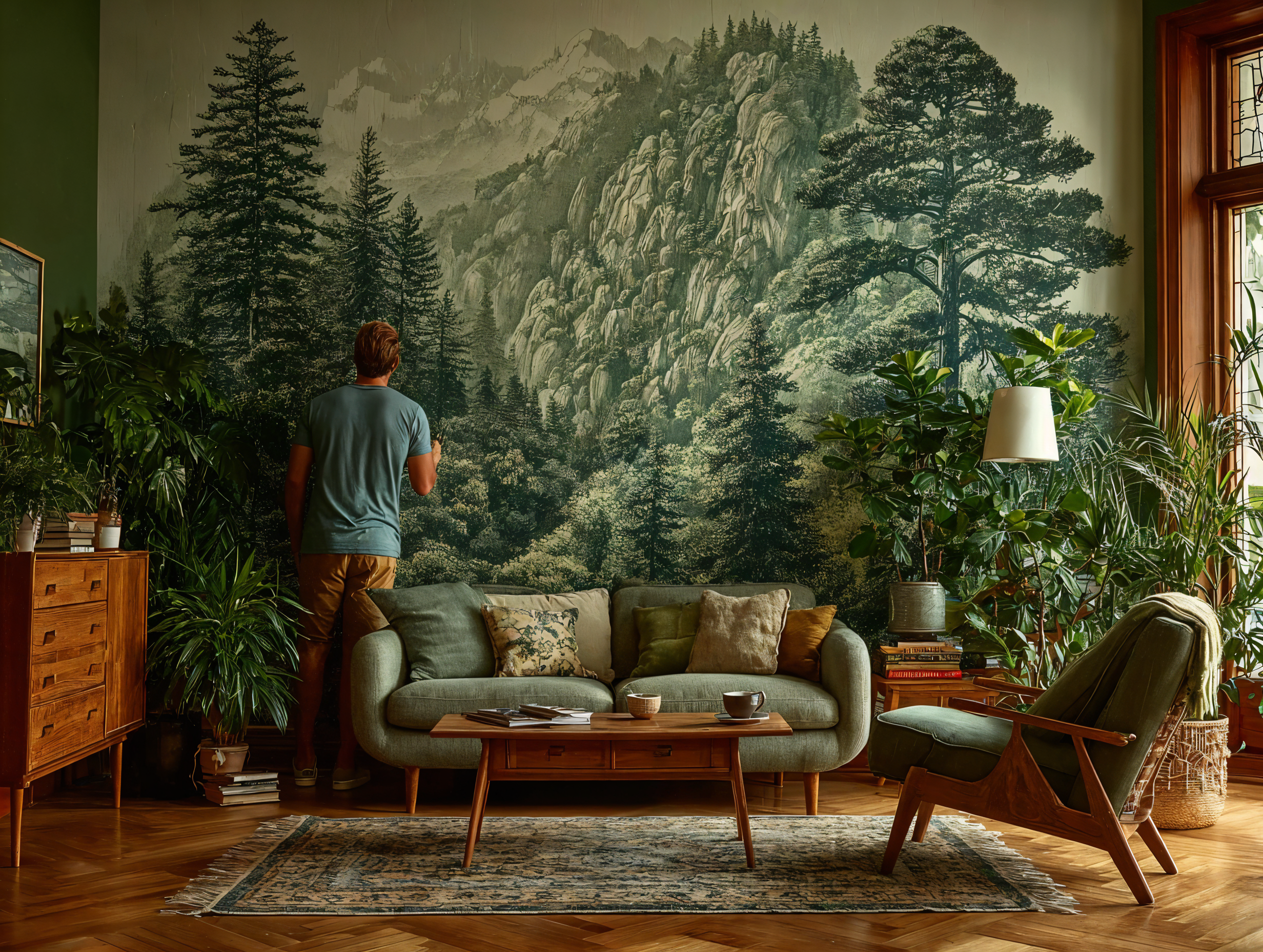 Applying peel and stick wallpaper — PVC-free and vinyl materials step-by-step guide