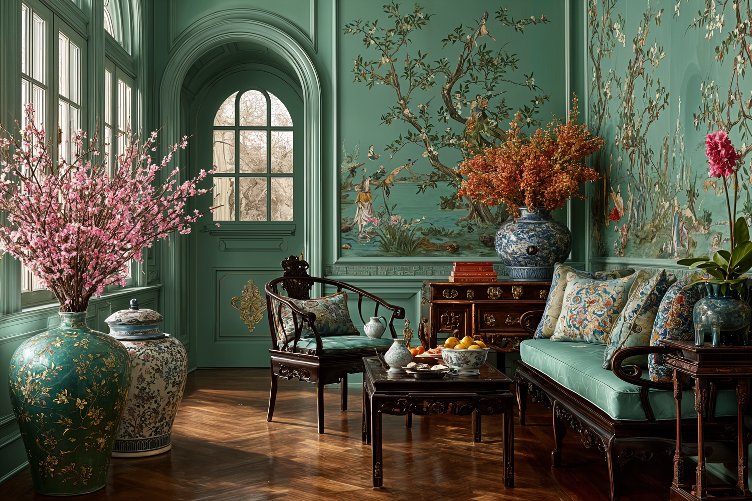From Far East to Grand Interiors: The Timeless Elegance of Chinoiserie Interior