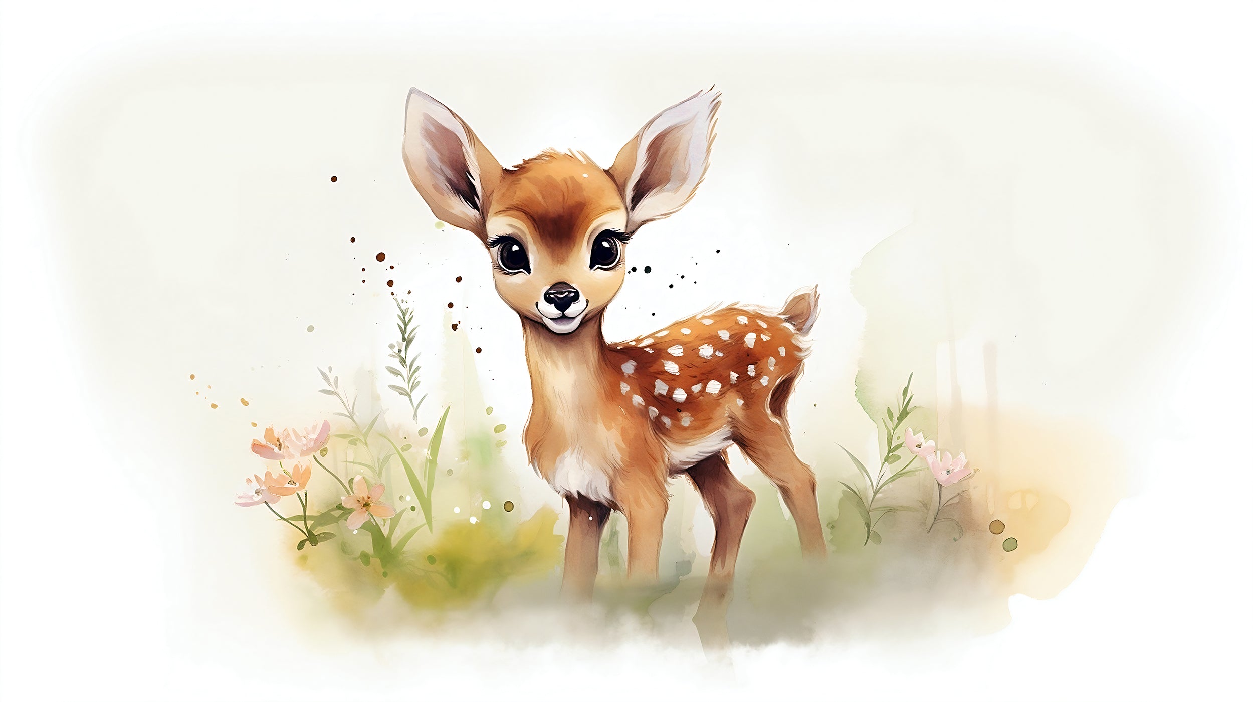 Charming Kids Room Deer Wall Art