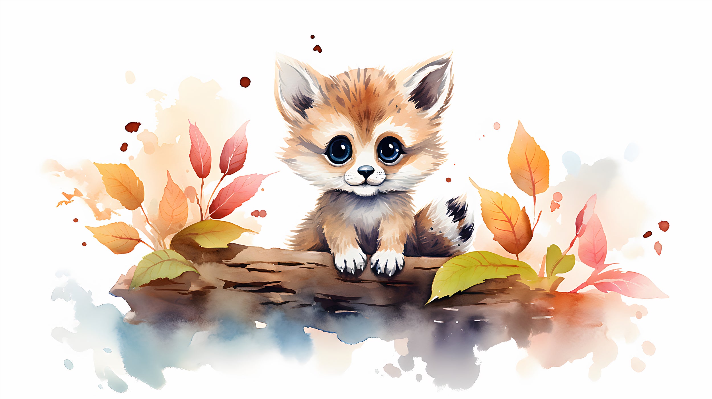 Woodland Animal Wall Decal - Nursery Decor