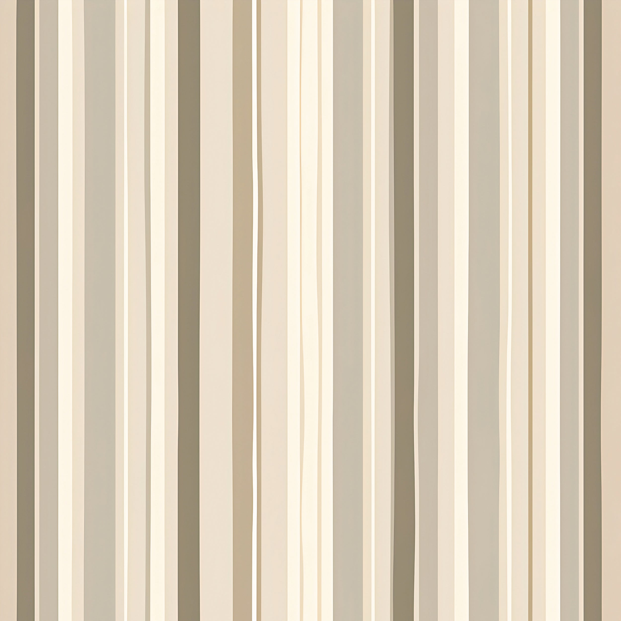 Classic Beige Stripe Pattern Wallpaper