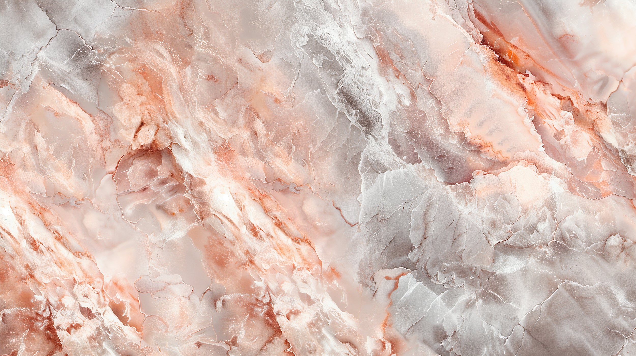 Peel and stick grey marble wallpaper Removable pink and grey marble mural