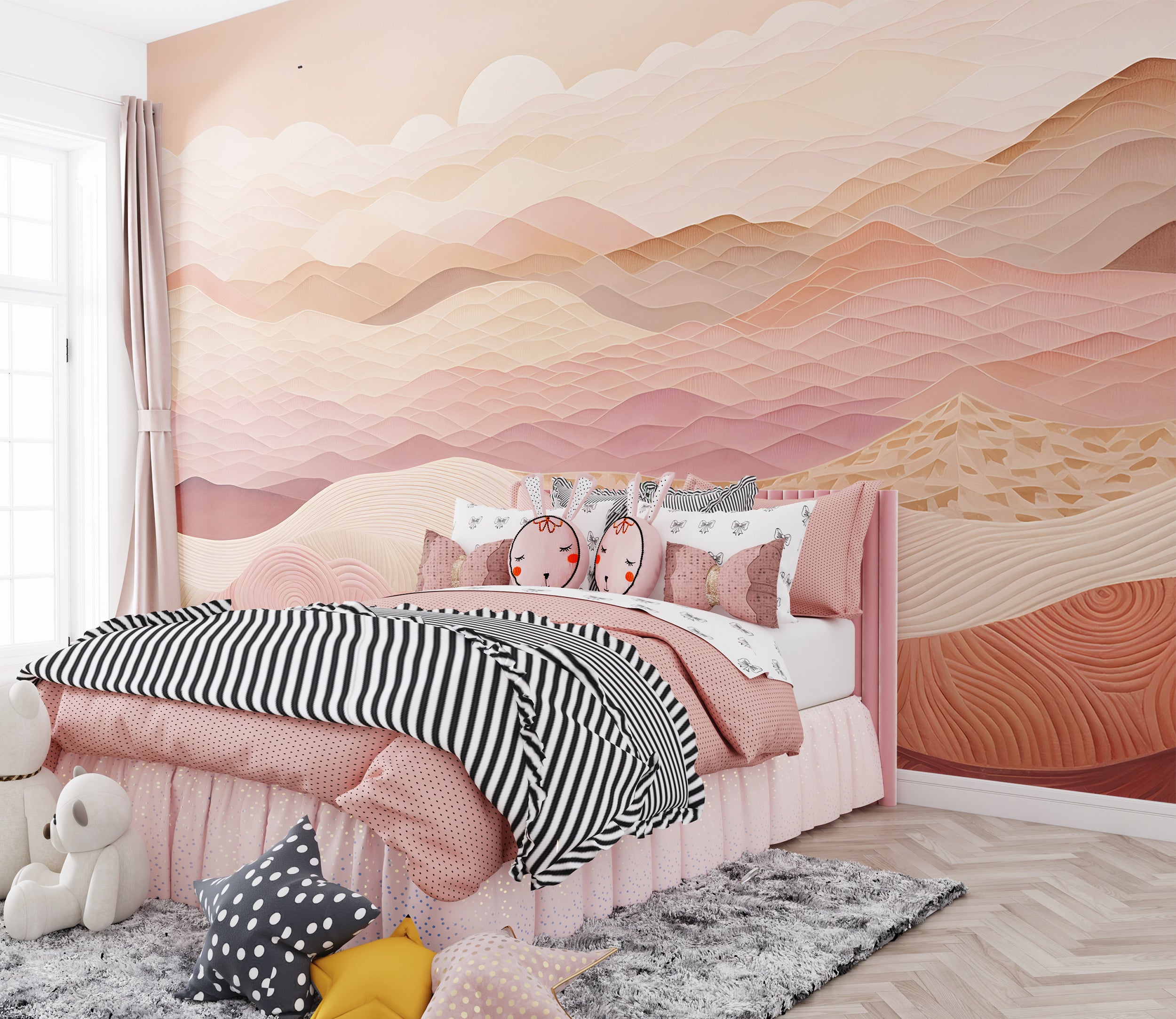 Sophisticated Nature-Inspired Wall Covering