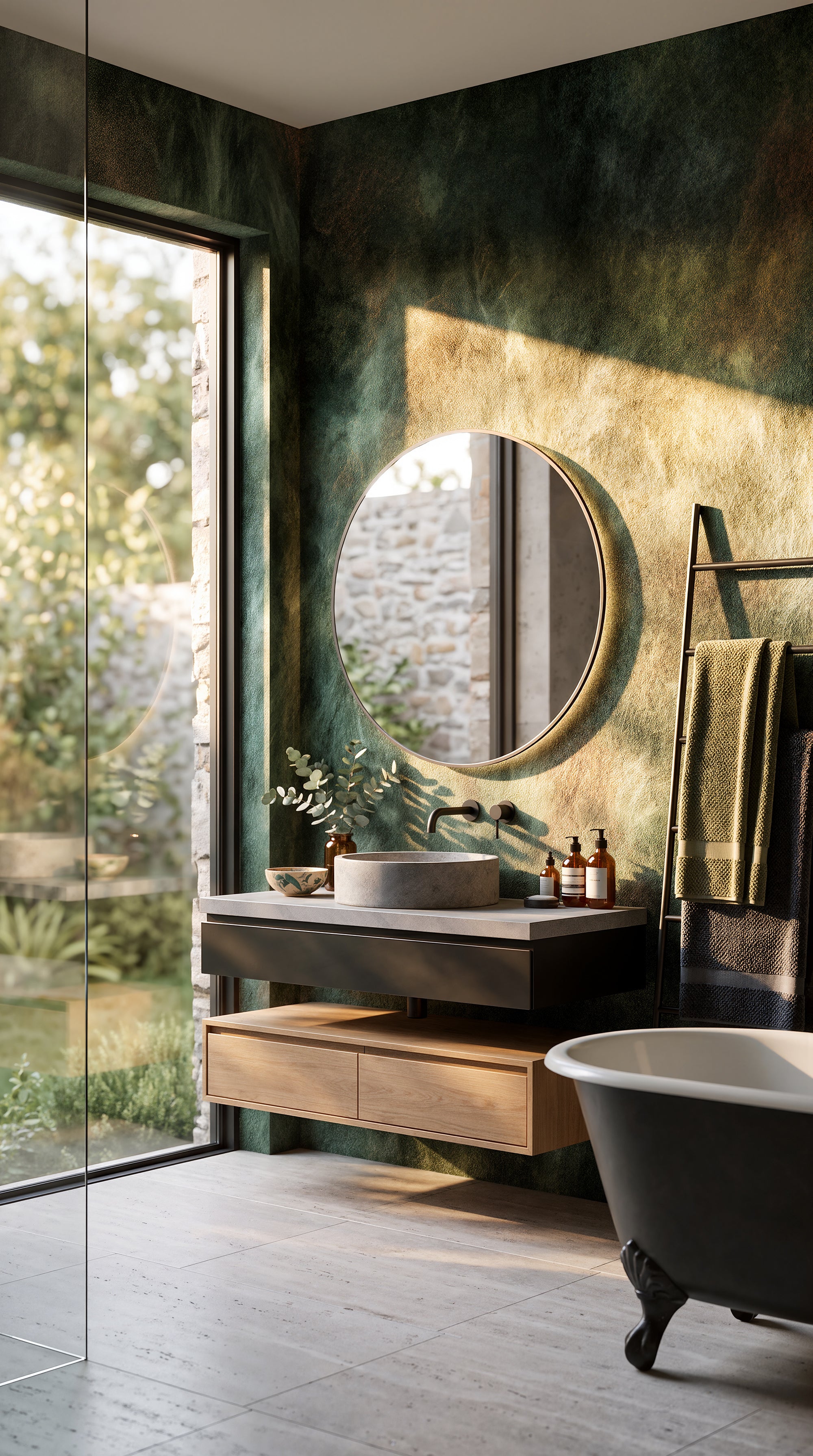 green grasscloth wallpaper textured wall covering
sage green textured wallpaper organic finish