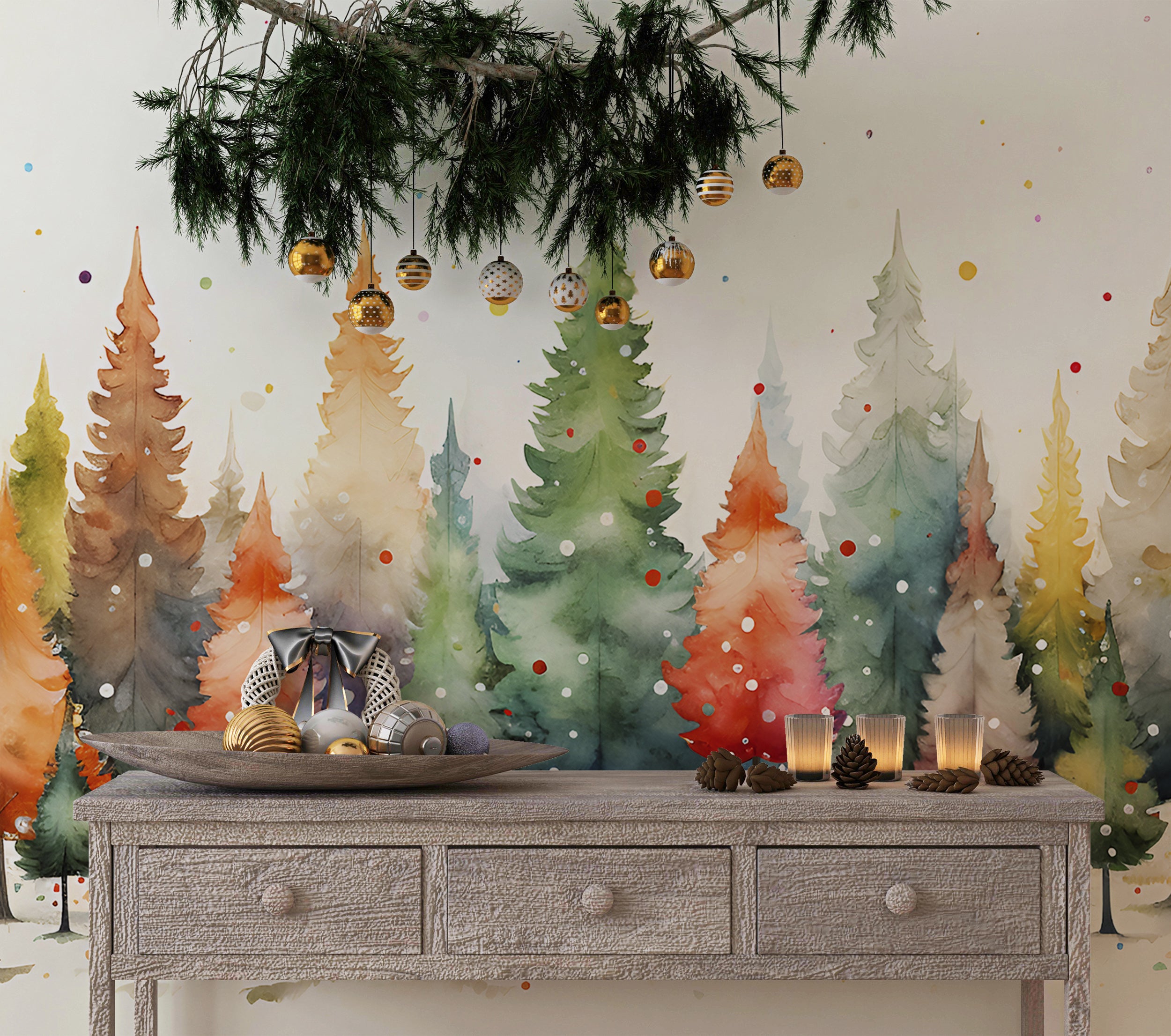 Holiday Magic in Nursery Wall Art
