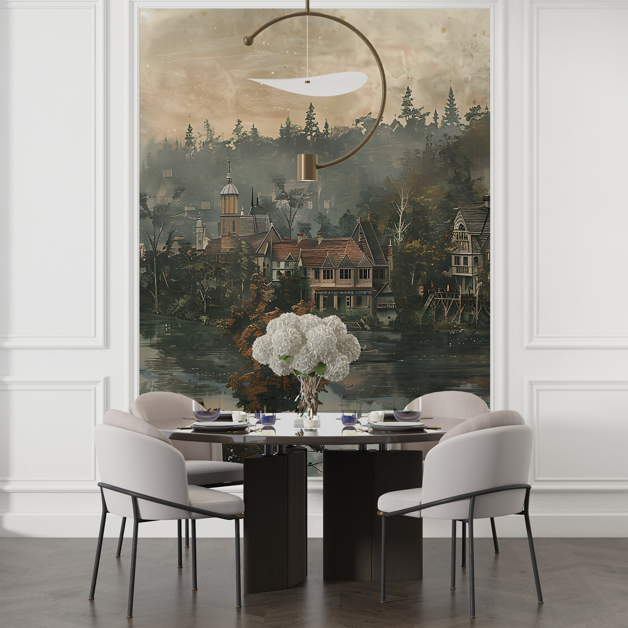 Rustic Classic Nature Mural for Home Decor