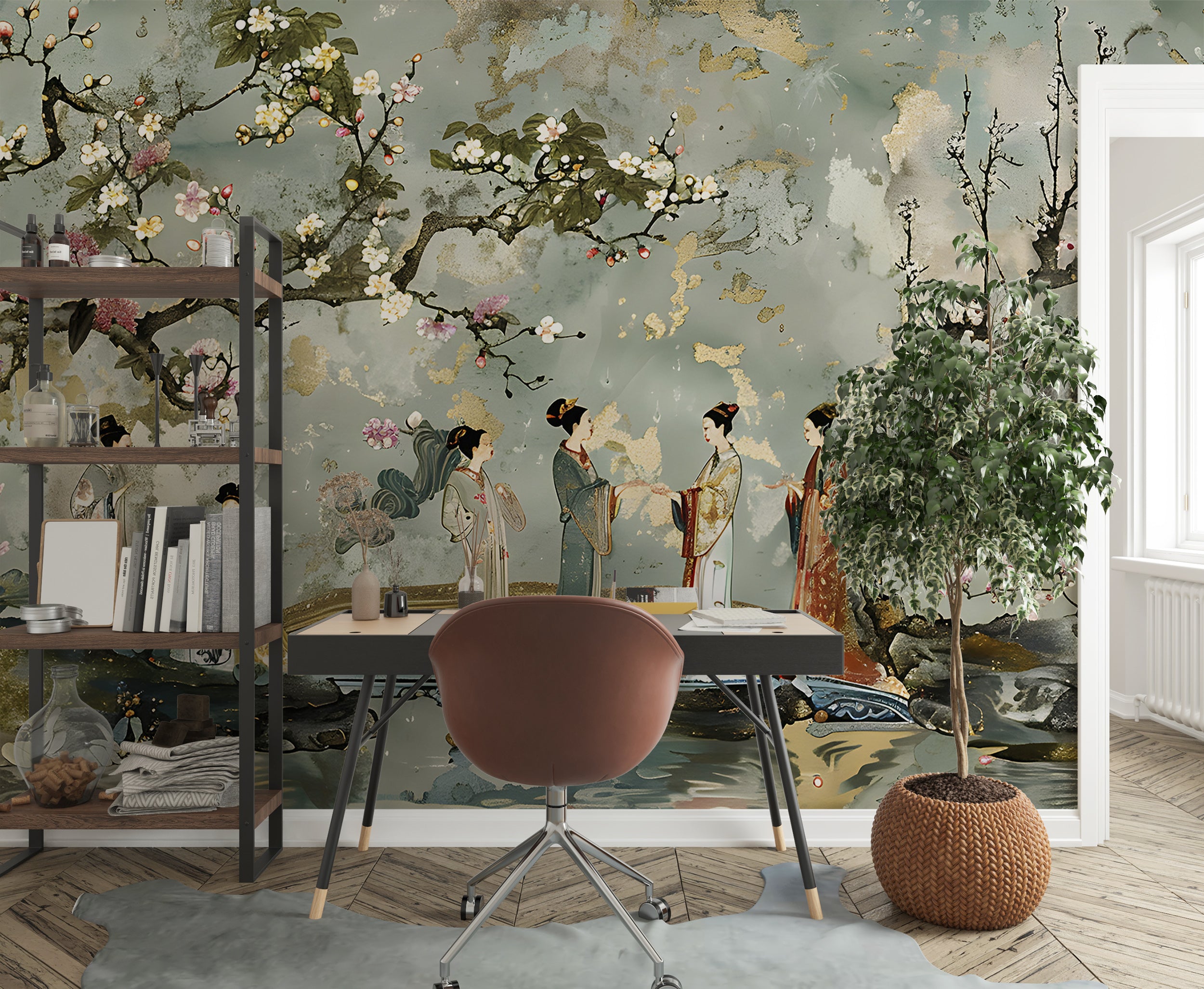 Easy-to-Apply Vintage Style Wall Covering