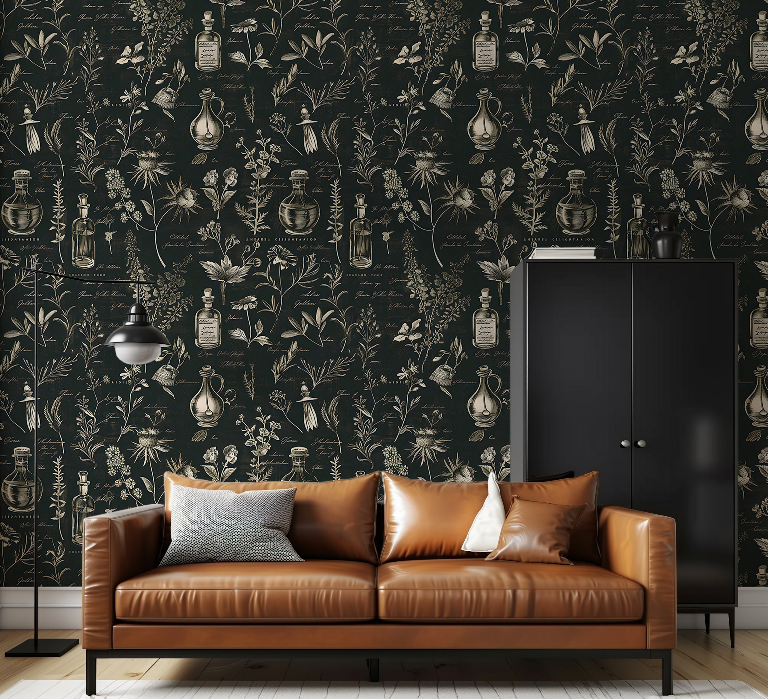 Botanical alchemy wall decor