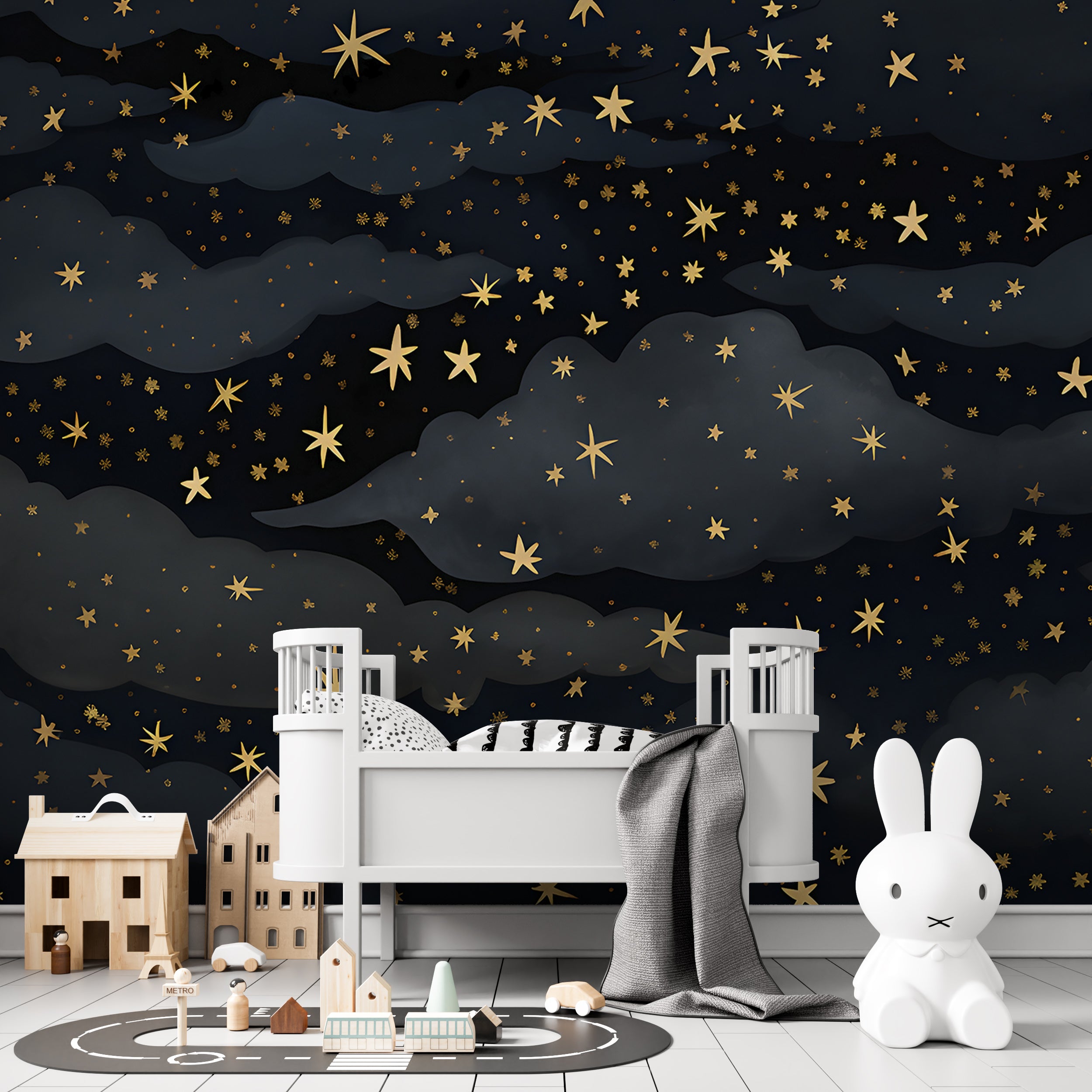 Enchanting Night Sky Wall Covering