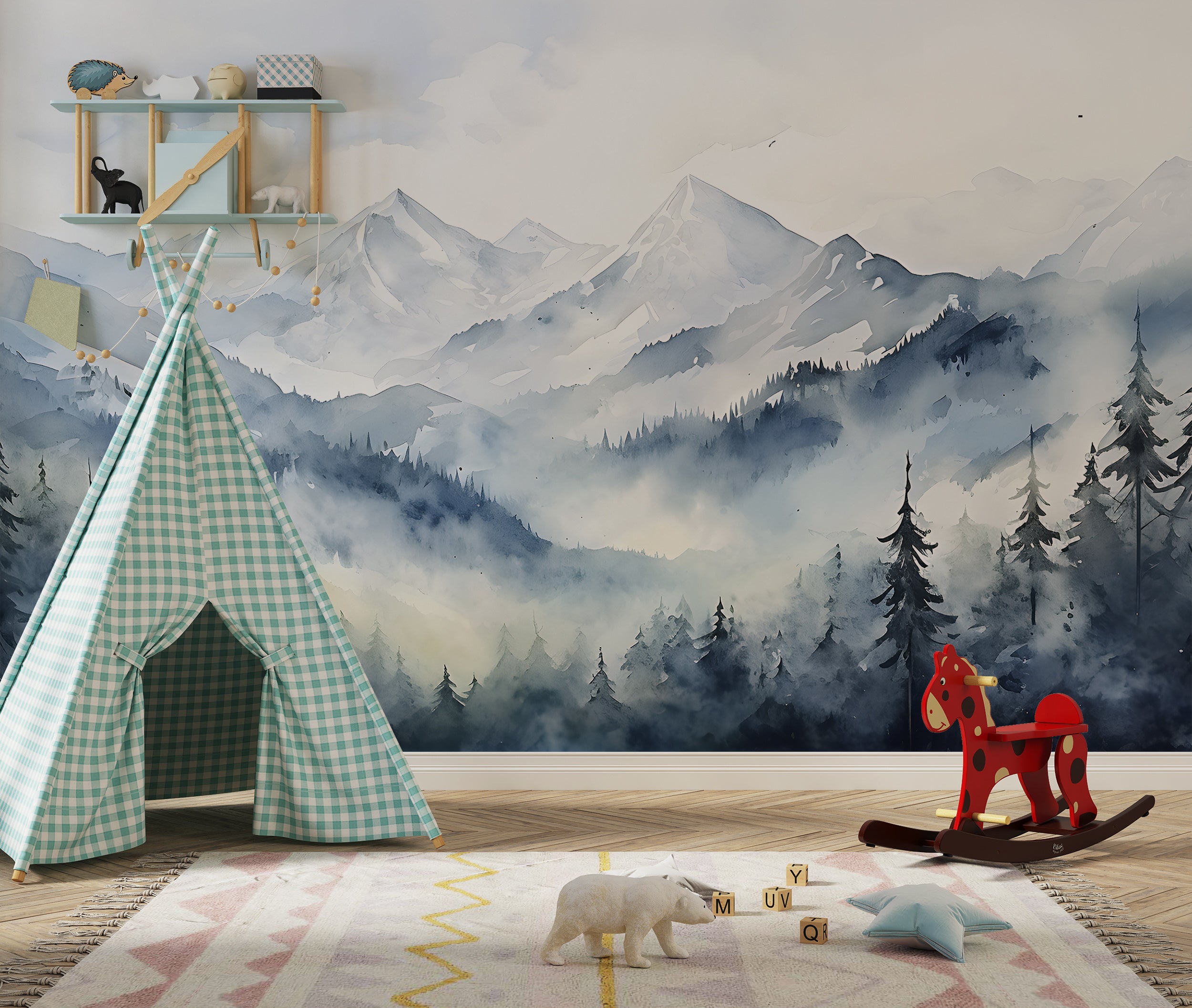 Create a Cozy Snowy Atmosphere