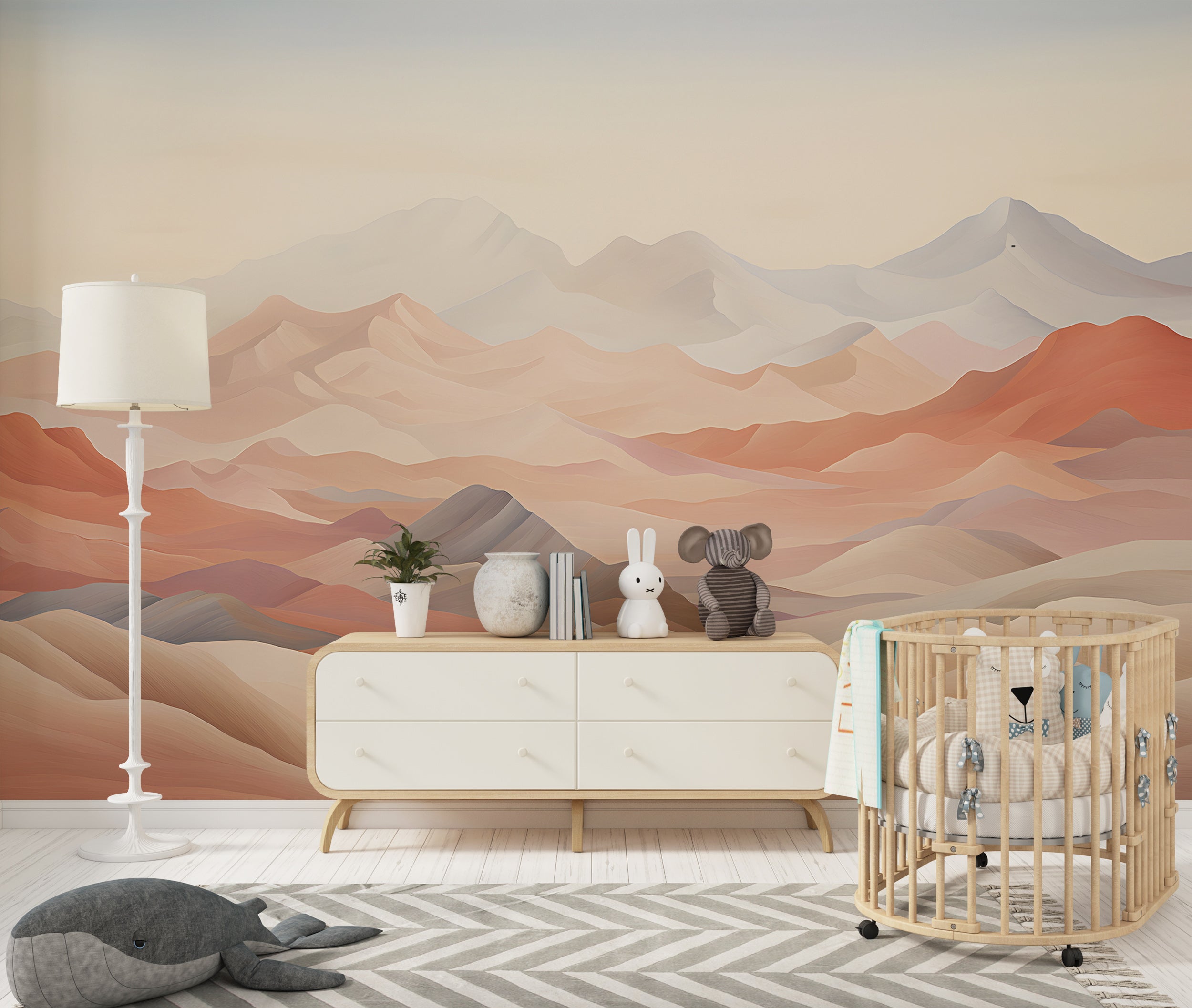 Desert Sand Dunes Peel and Stick Mural