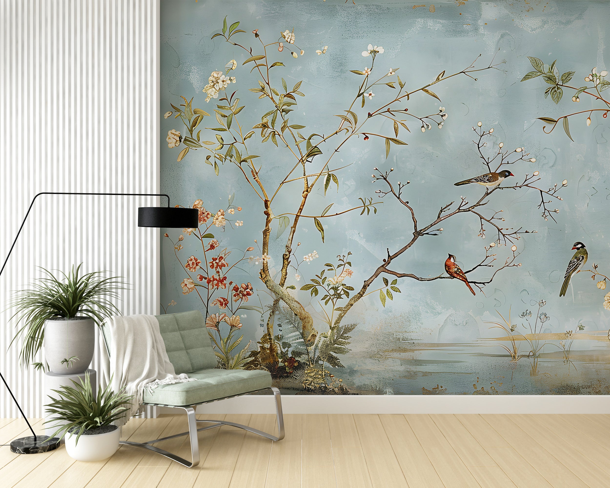 Soft Vintage Style Wall Art Decal