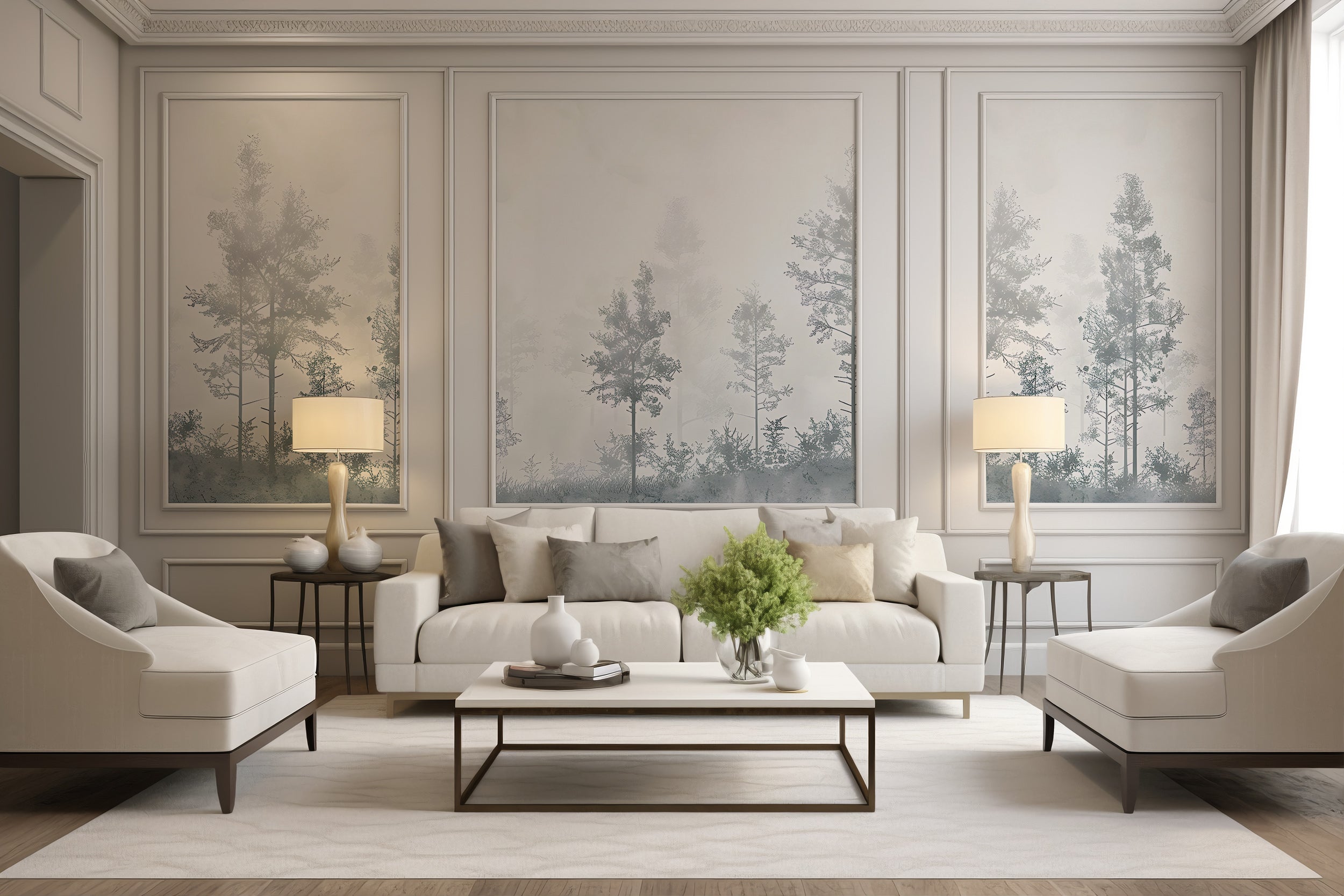 Monochrome Nature Wall Art