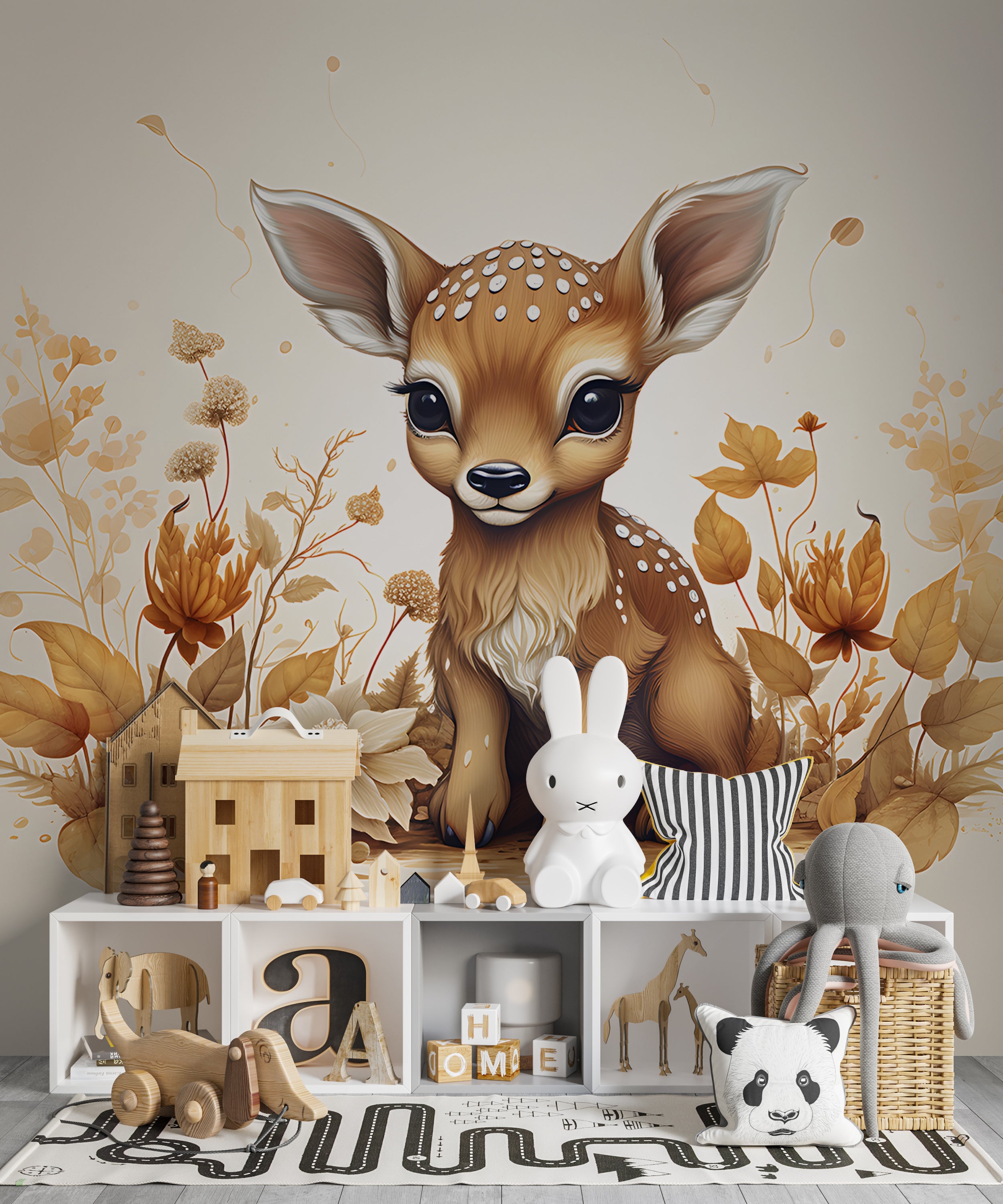 Heartwarming Woodland Nursery Wall Art