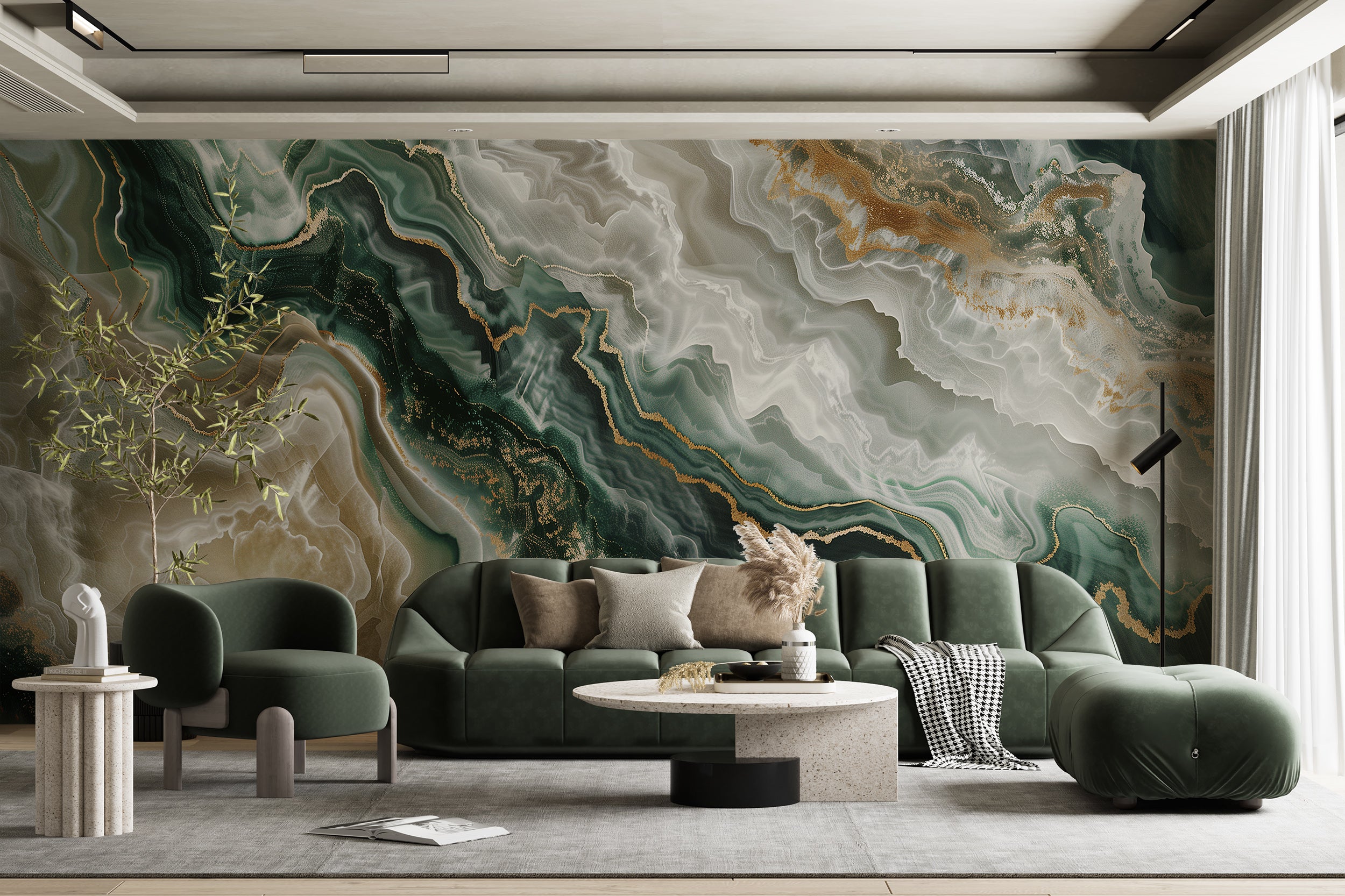 Peel and stick stone texture wallpaper Highly detailed marble wallpaper