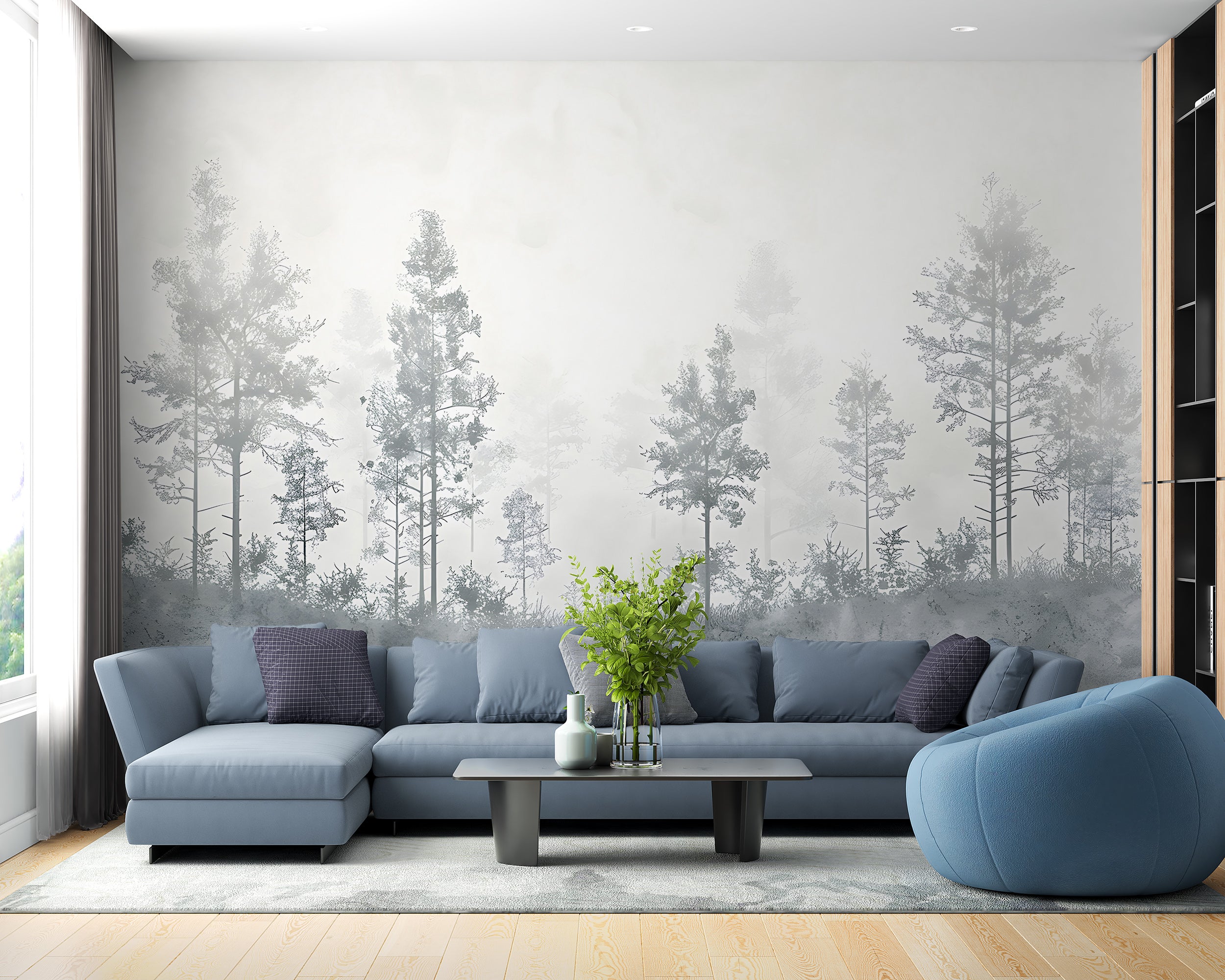 Timeless Peel and Stick Tree Mural