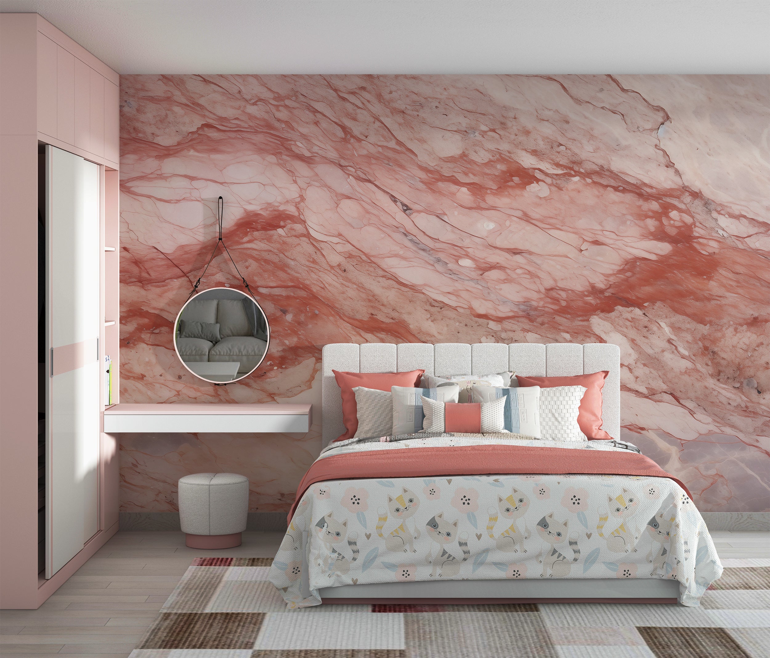 Self-adhesive Stone Texture Wallpaper