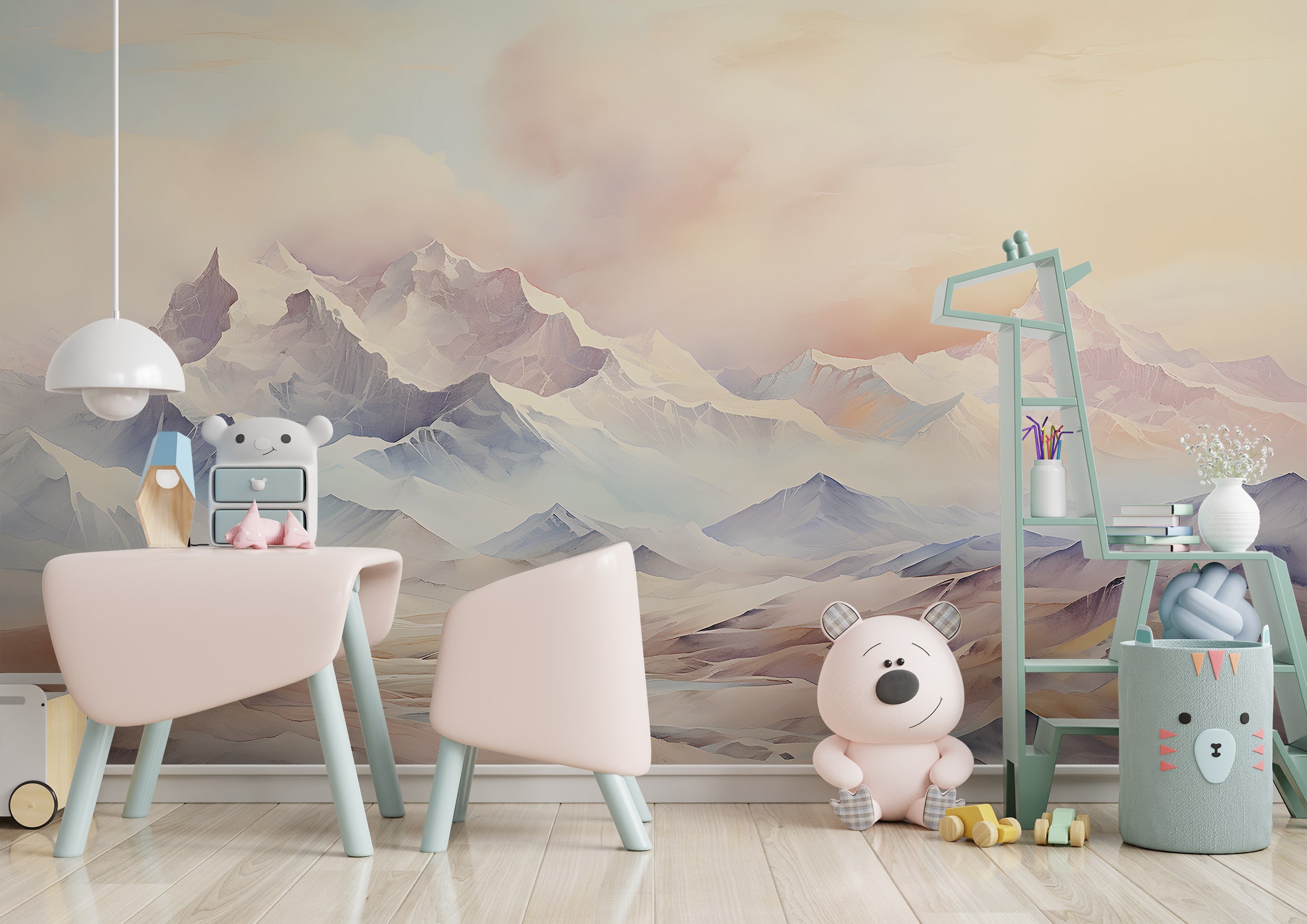 Kids' Room Mountain Adventure Decor