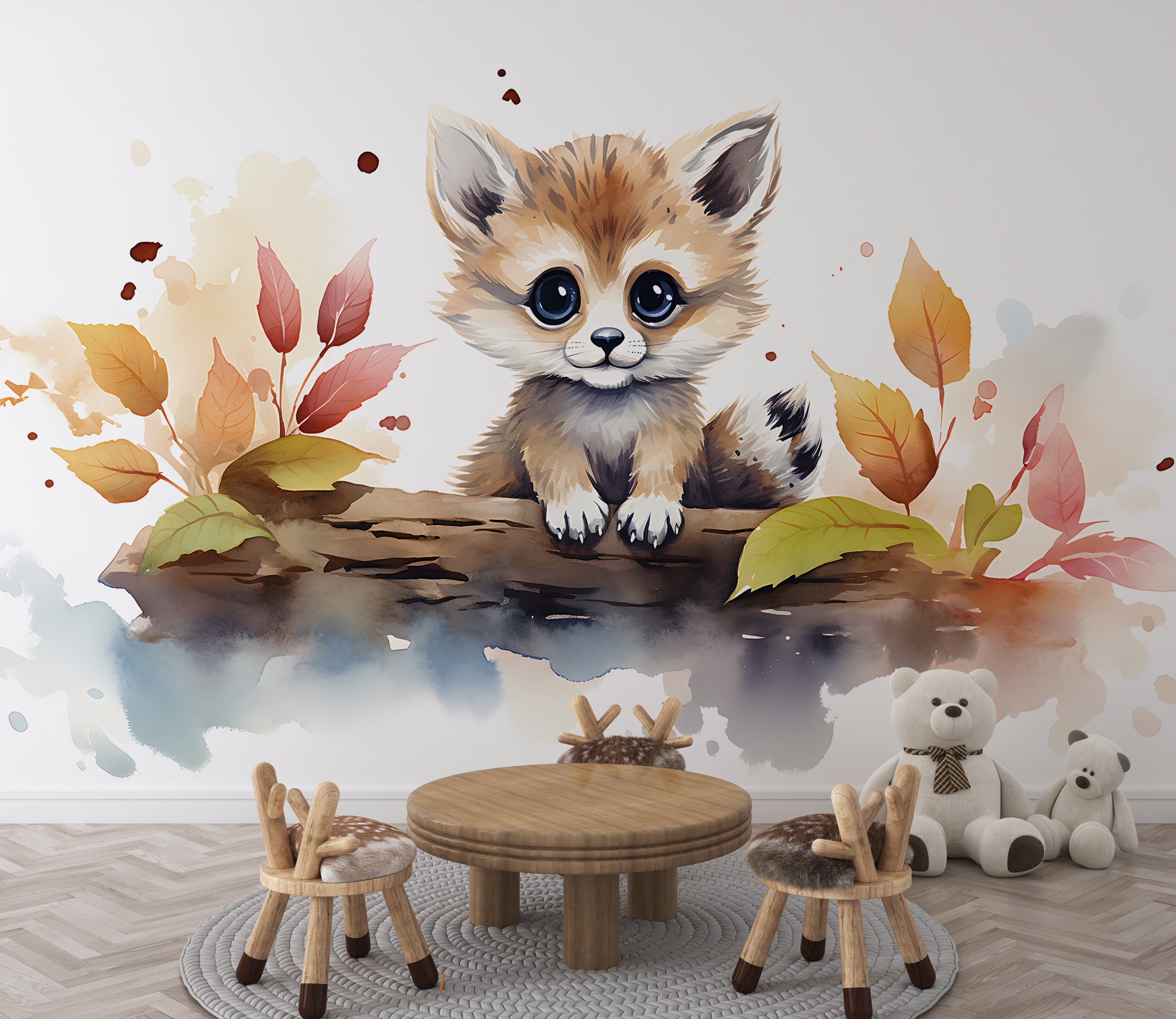 Woodland Nursery Wall Art for Children