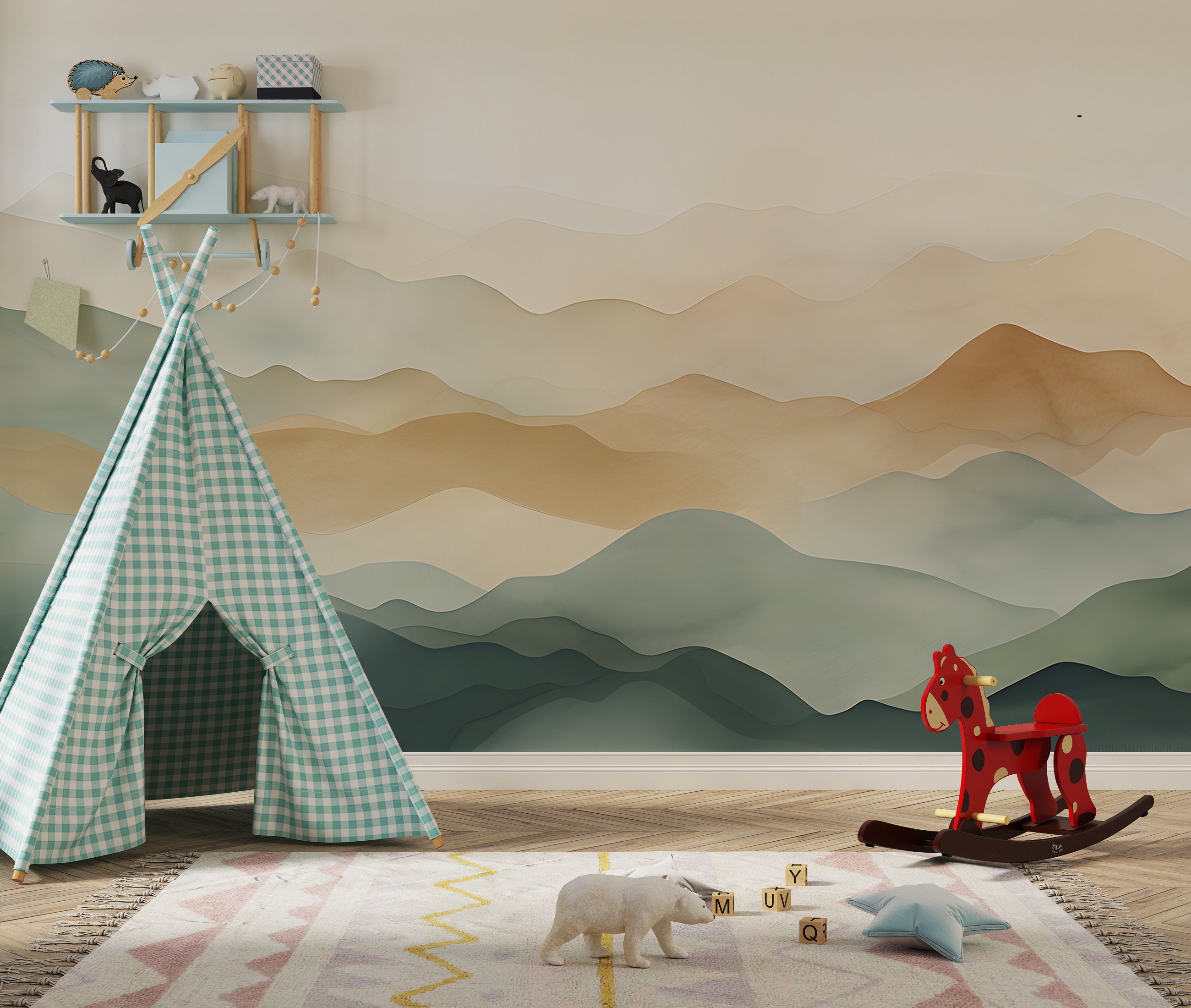 Dreamy Nursery Landscape Theme