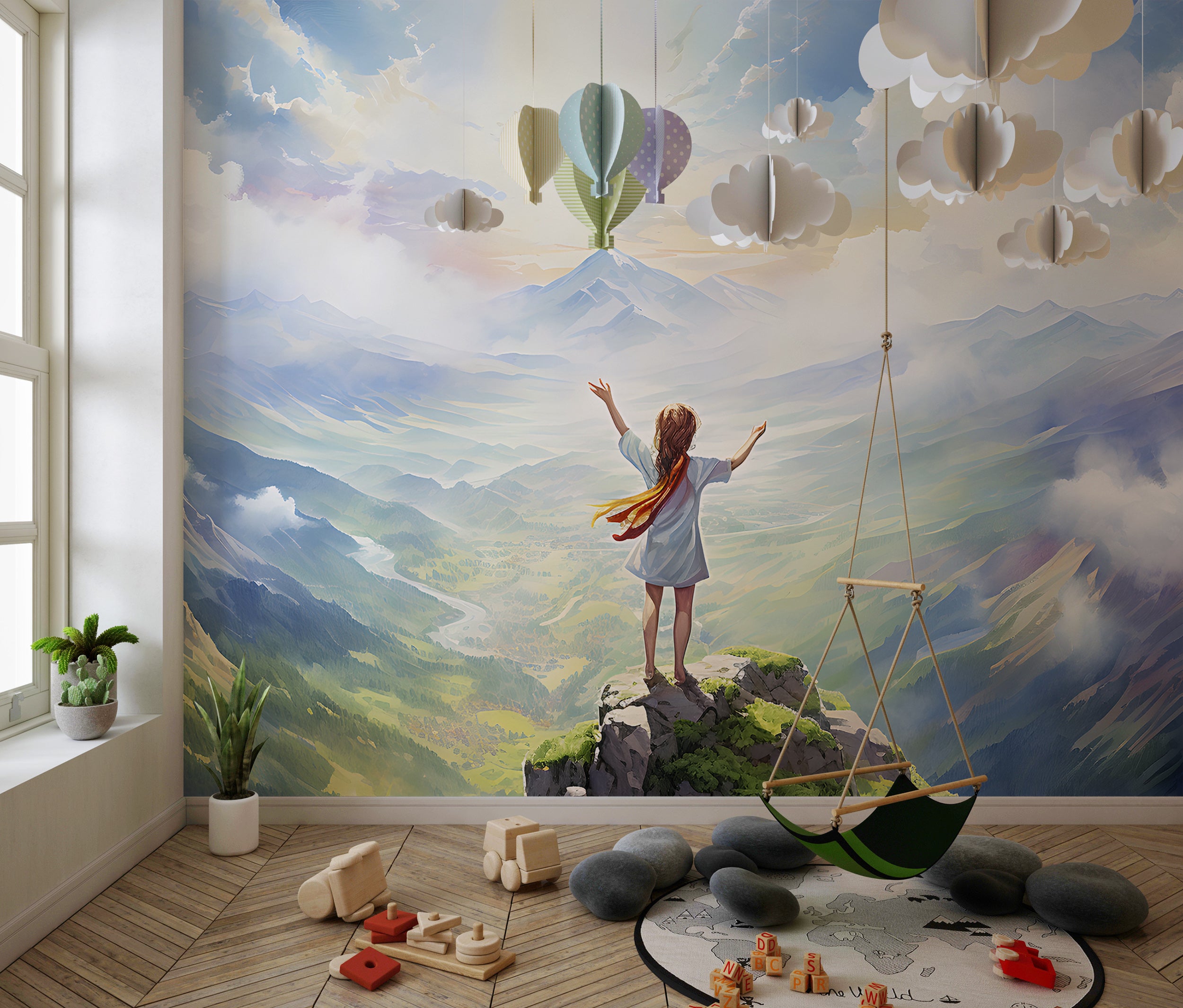 Stunning Scenic Nursery Wall Decor