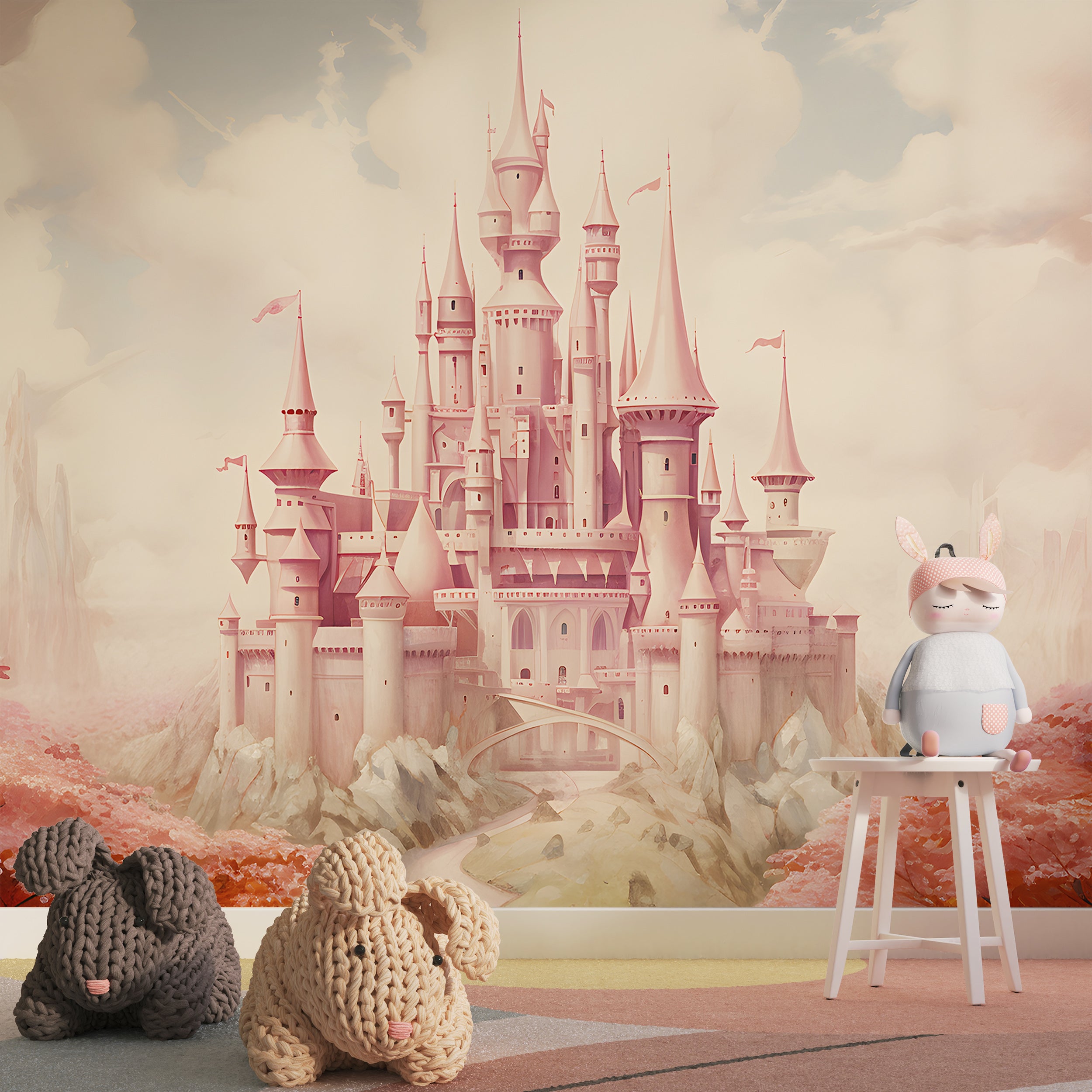 Princess Wallpaper for Girls Room