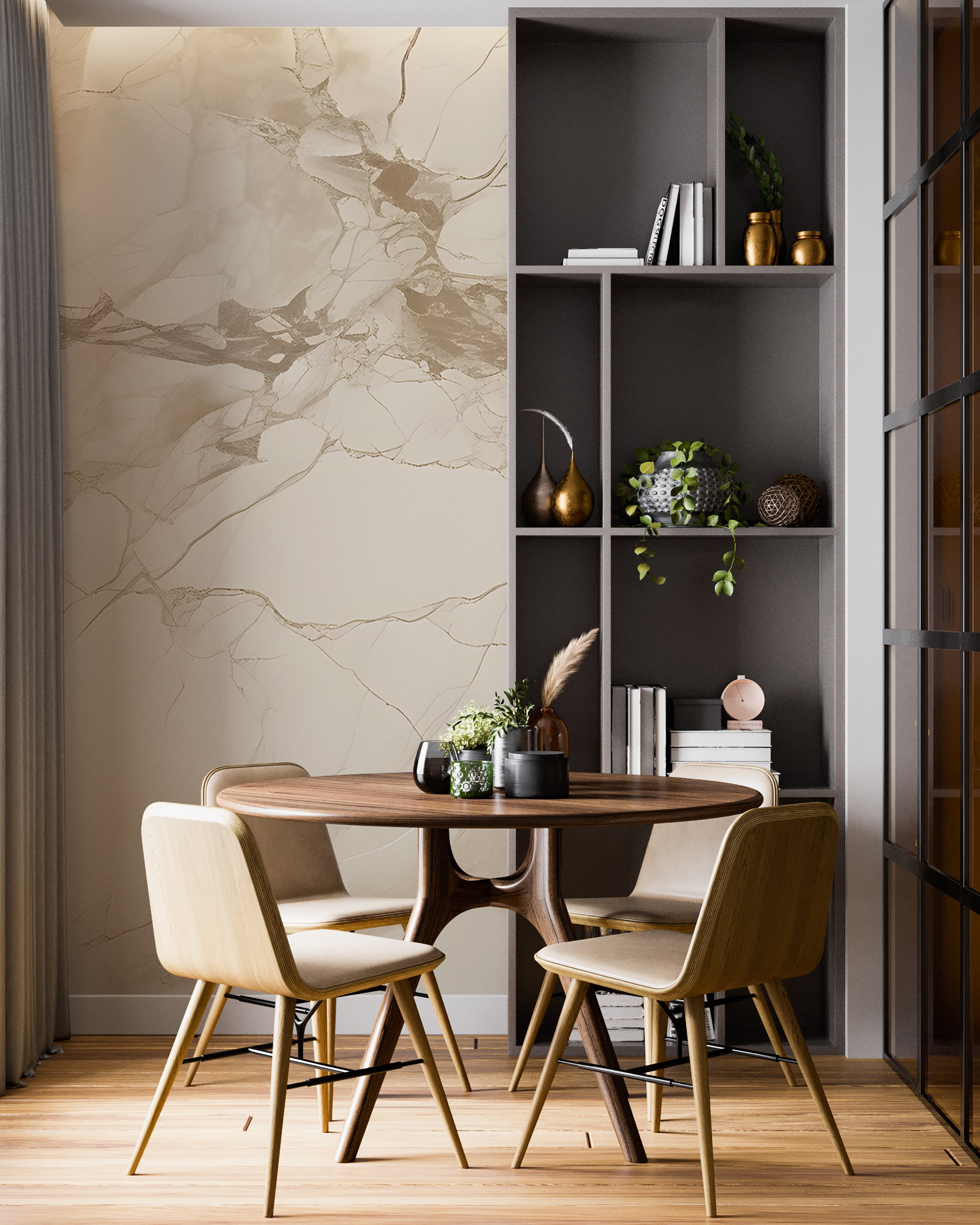 Marble Texture Mural for Elegant Decor