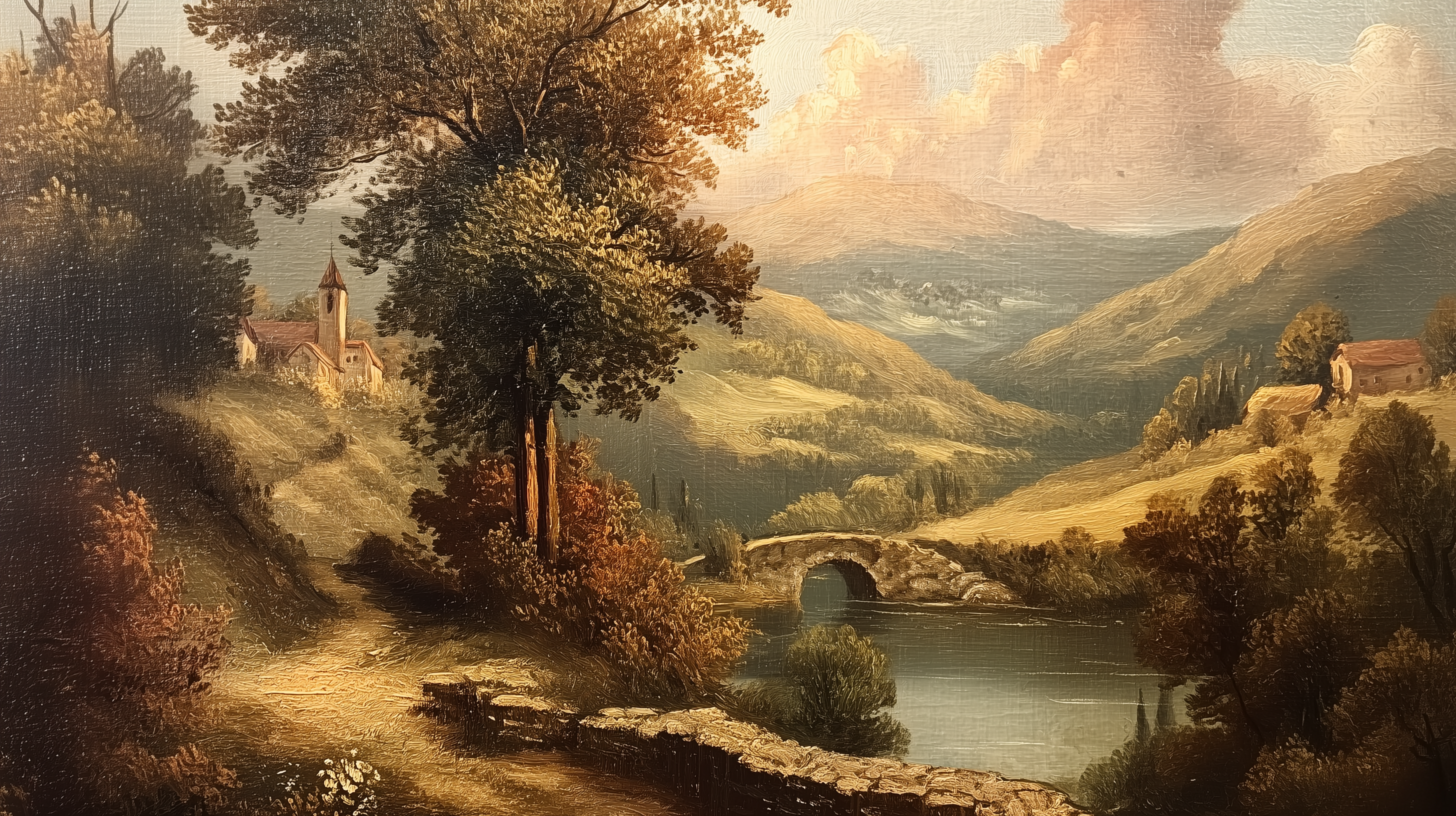 Vintage landscape peel and stick mural

Historic scenic countryside wall decor