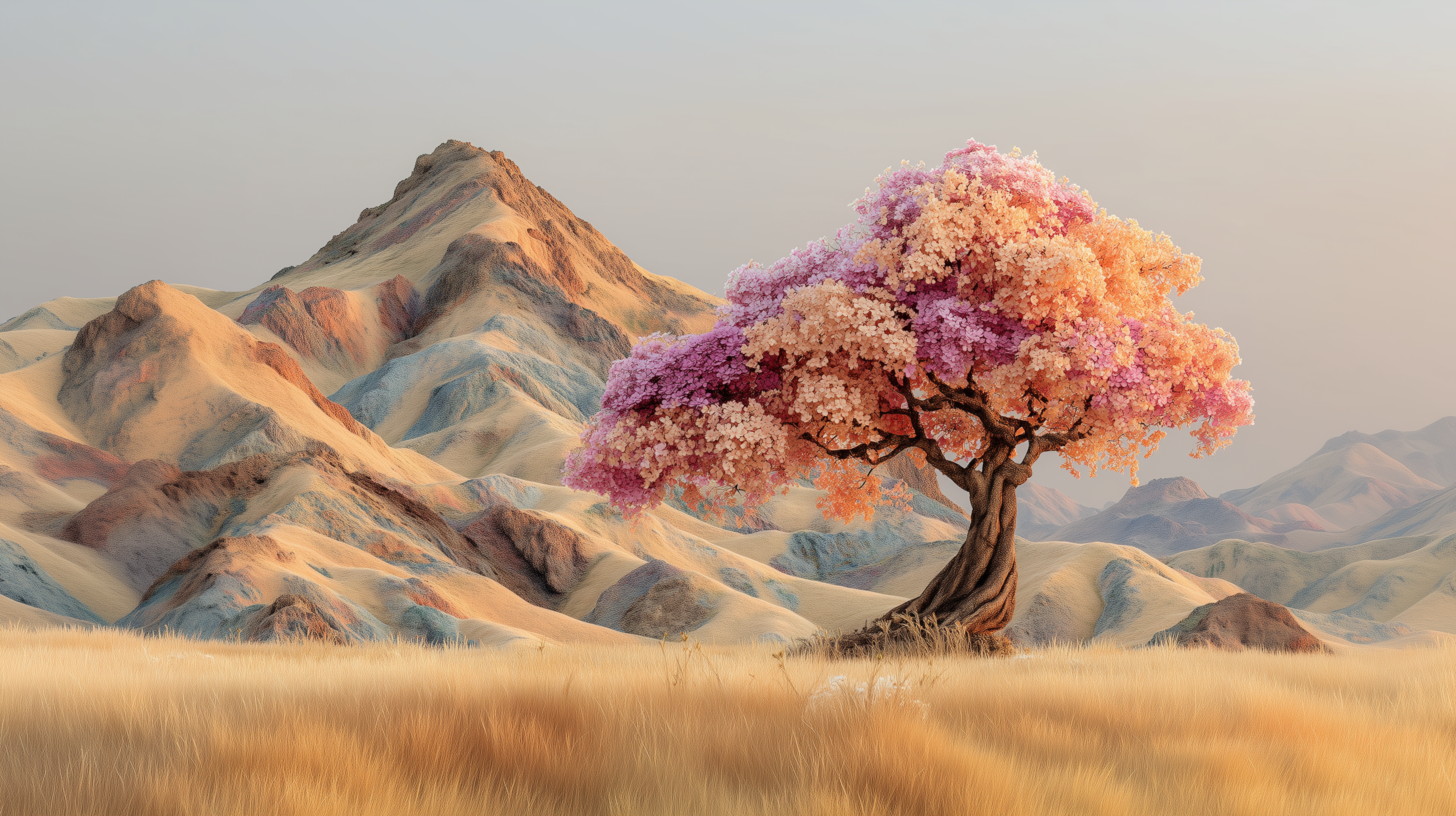 Painted peaks peel and stick mural

Vibrant nature scene wall decor