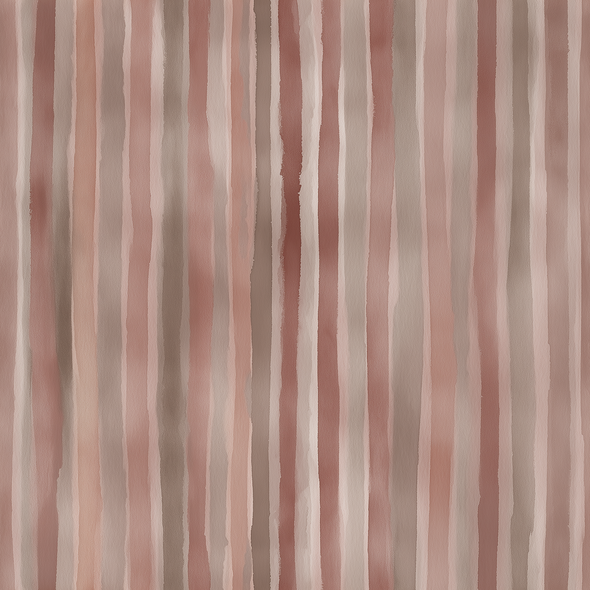 terracotta hand painted stripe wallpaper

blush and clay colored wall decor