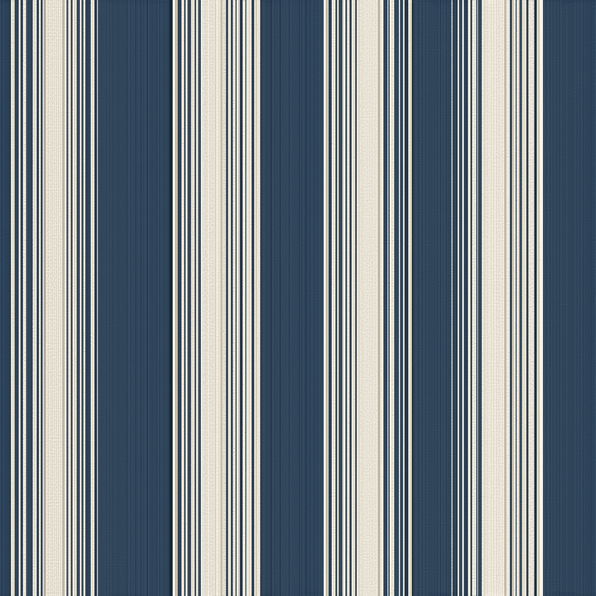 Nautical wallpaper with classic blue tones

Narrow and wide stripe wallpaper