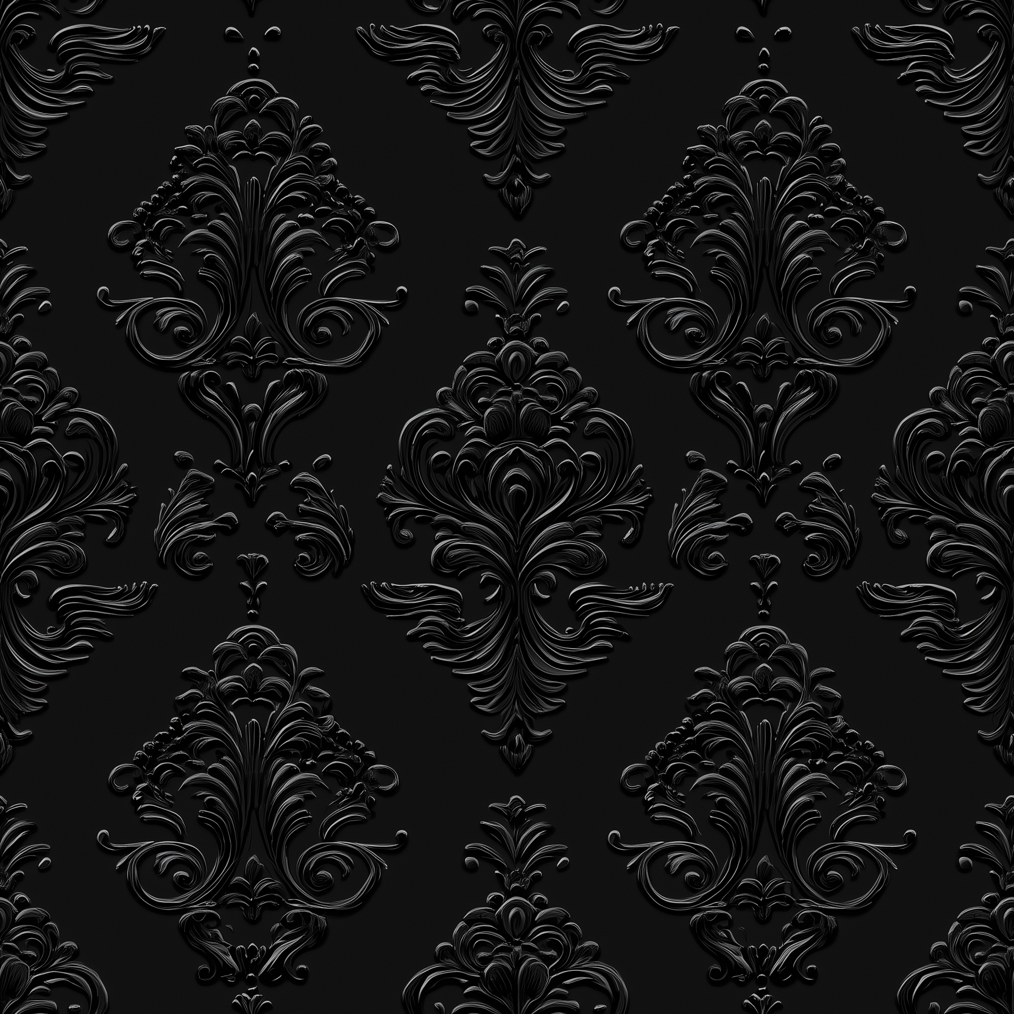 Black classic wallpaper for traditional home decor
Peel and stick dark vintage wallpaper for elegant interiors