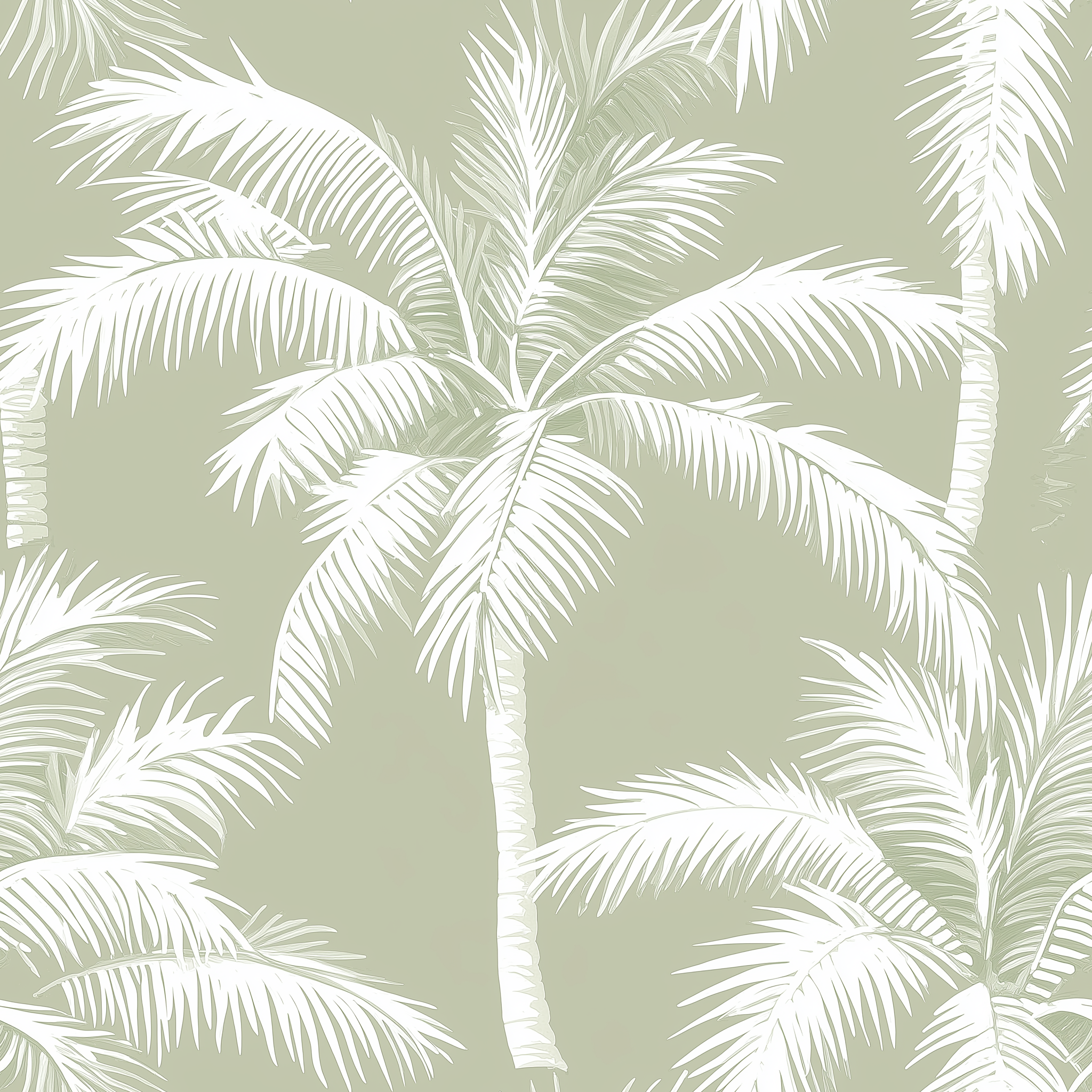 Tropical palm tree wallpaper for stylish home spaces
Palm tree pattern wallpaper for relaxing living rooms