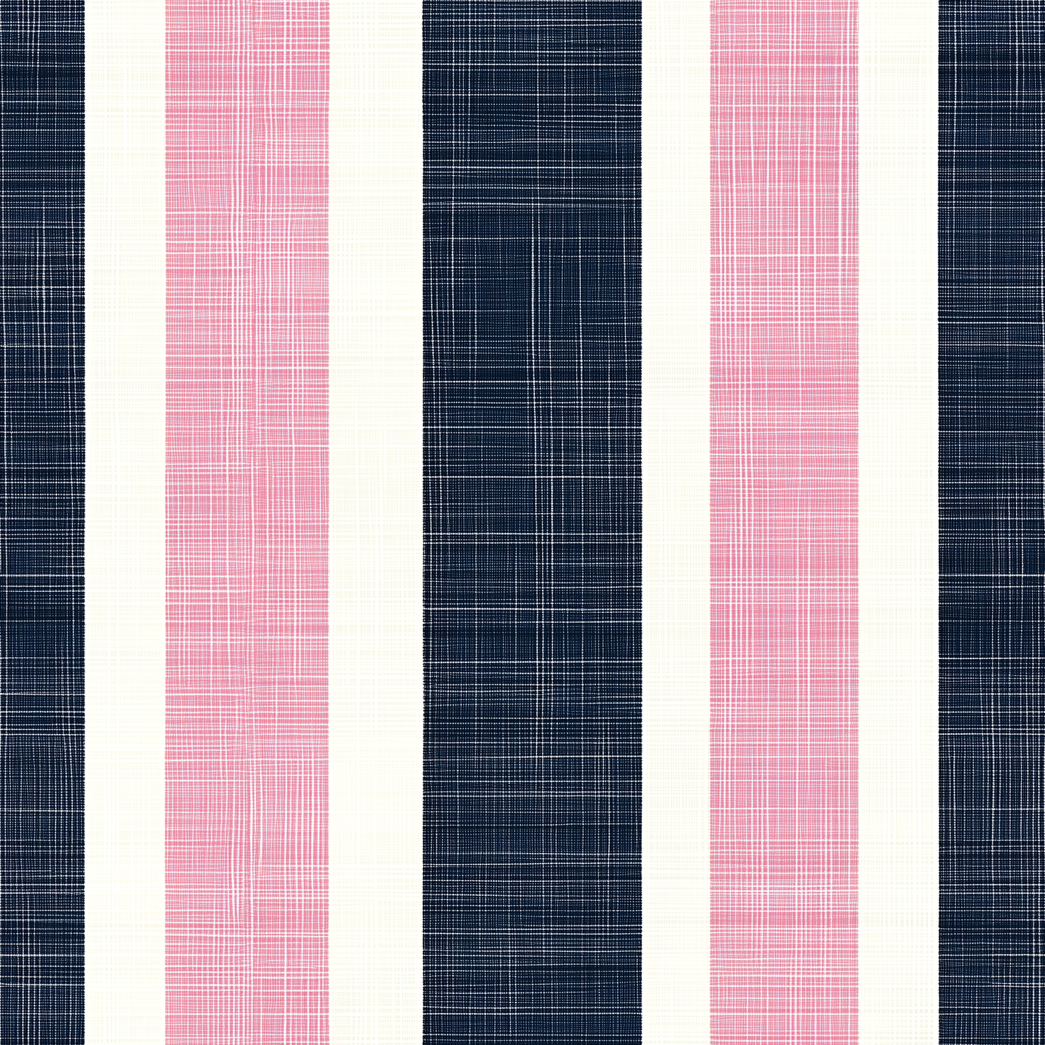 Linen style striped wallpaper for vibrant bedroom decor
Navy, white, and pink striped wallpaper for classic walls