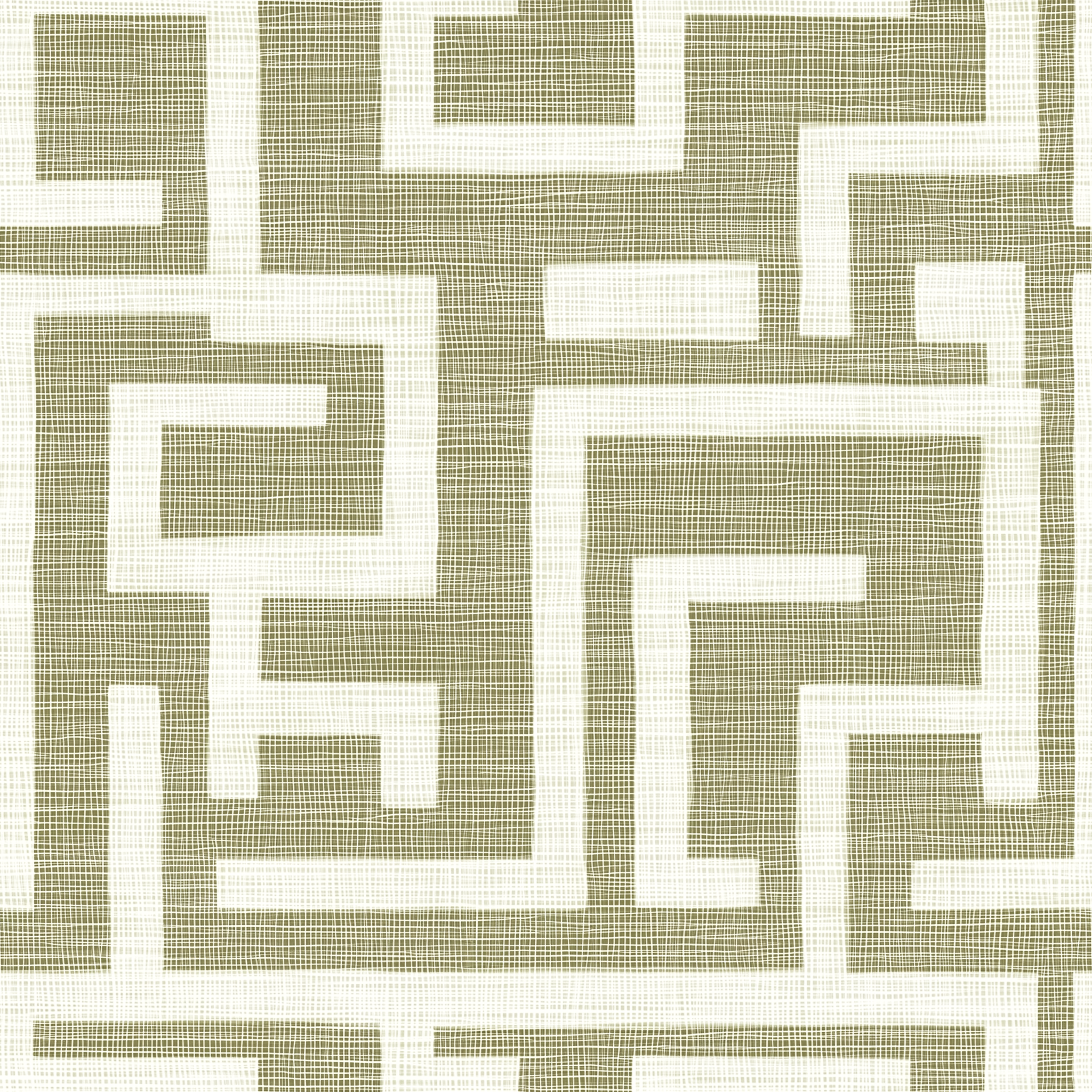 Soft olive geometric wallpaper with linen background
Removable wallpaper with light olive geometric design