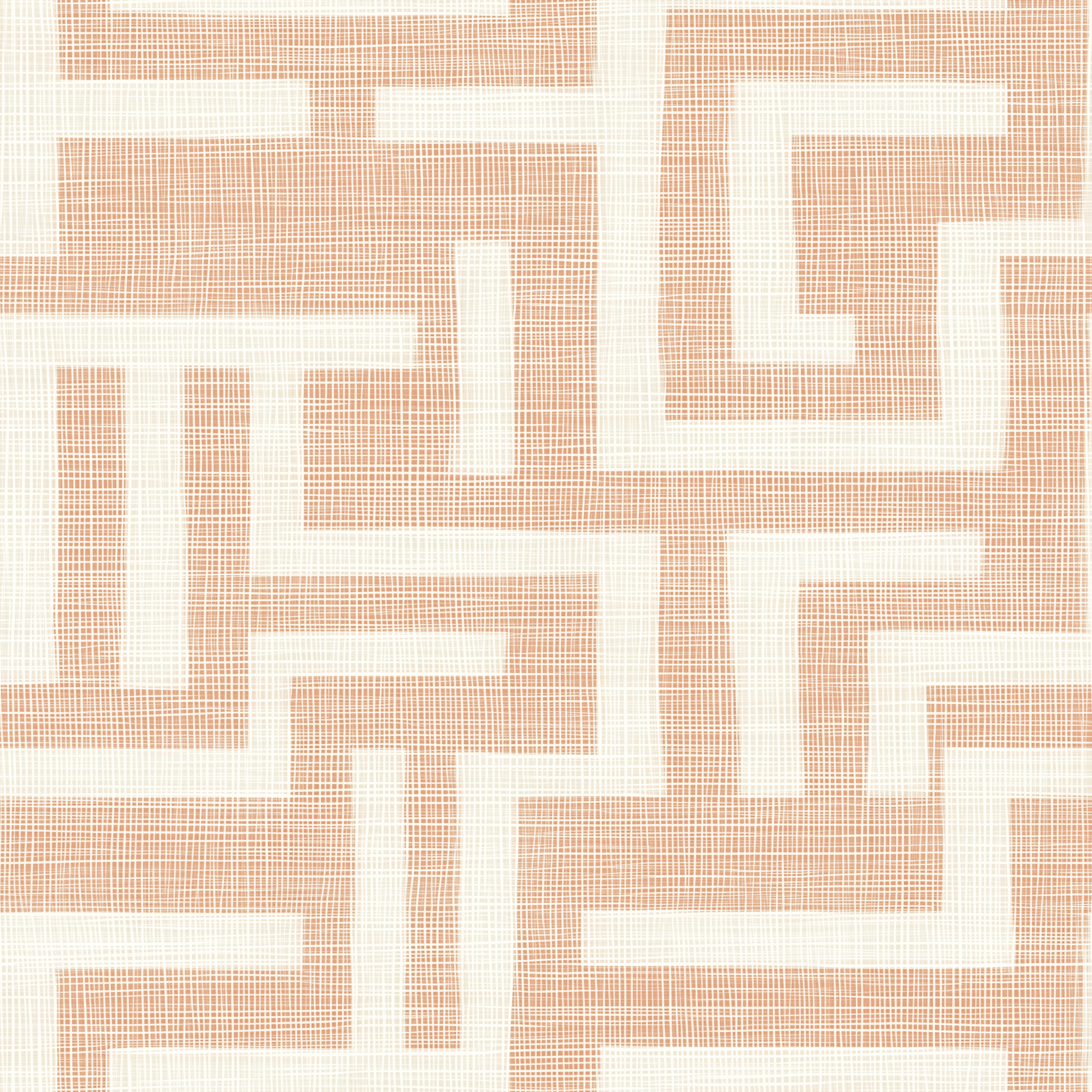 Soft peach geometric wallpaper for contemporary interiors
Removable peach and white wallpaper for stylish rooms