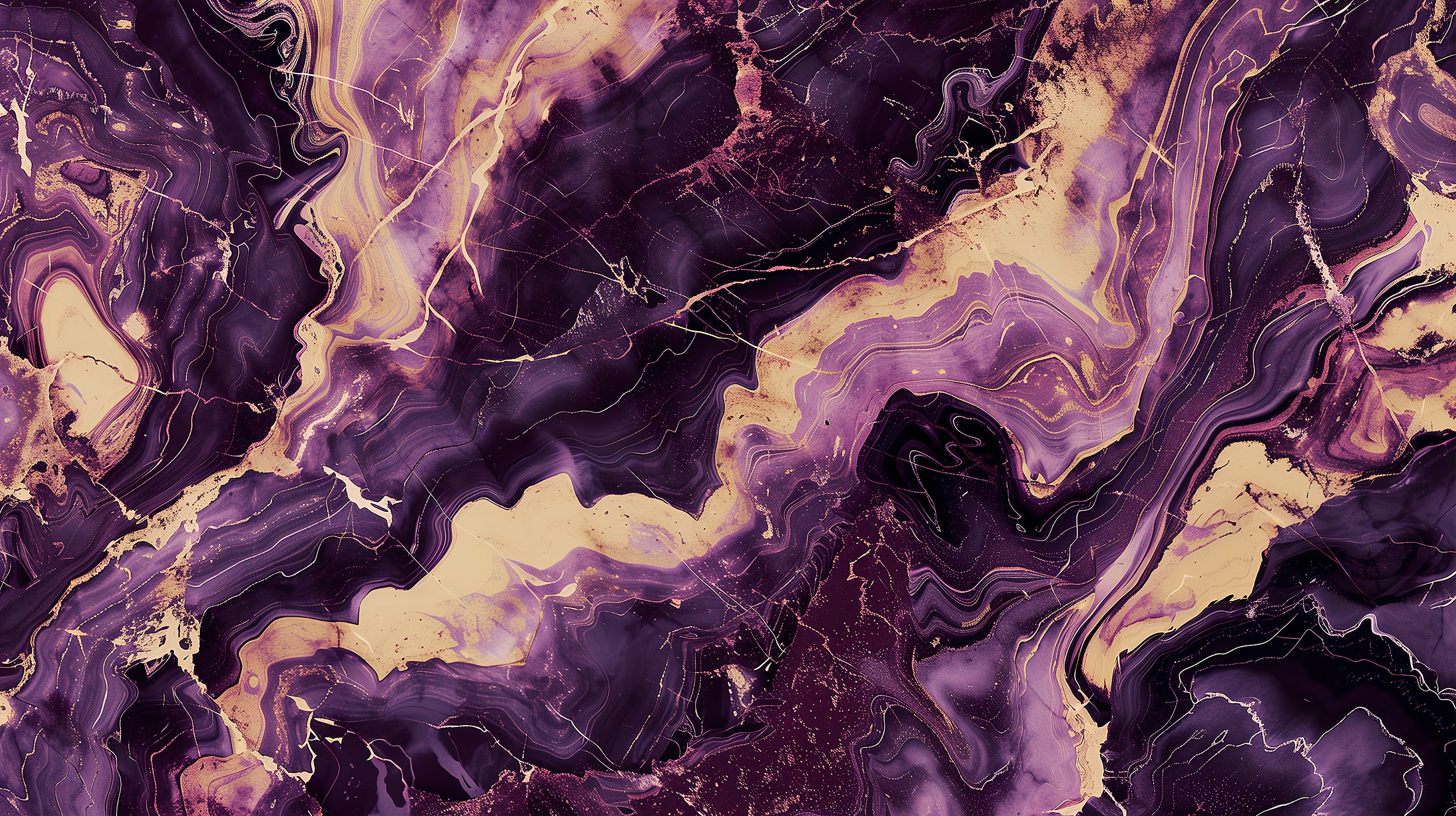 Removable purple stone wallpaper Dark alcohol ink accent wall