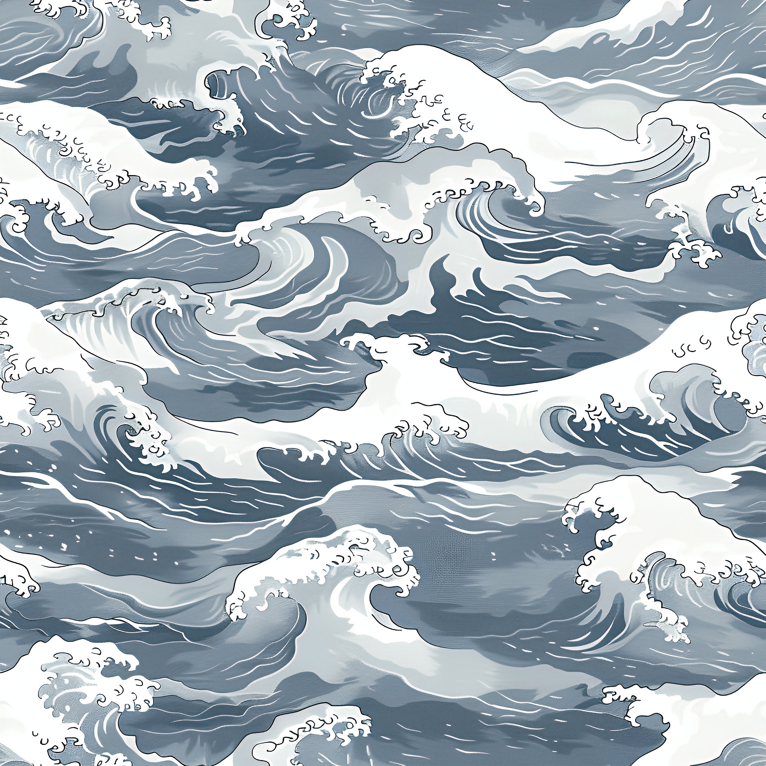 Soft blue and white waves wallpaper Pastel colors wavy wallpaper