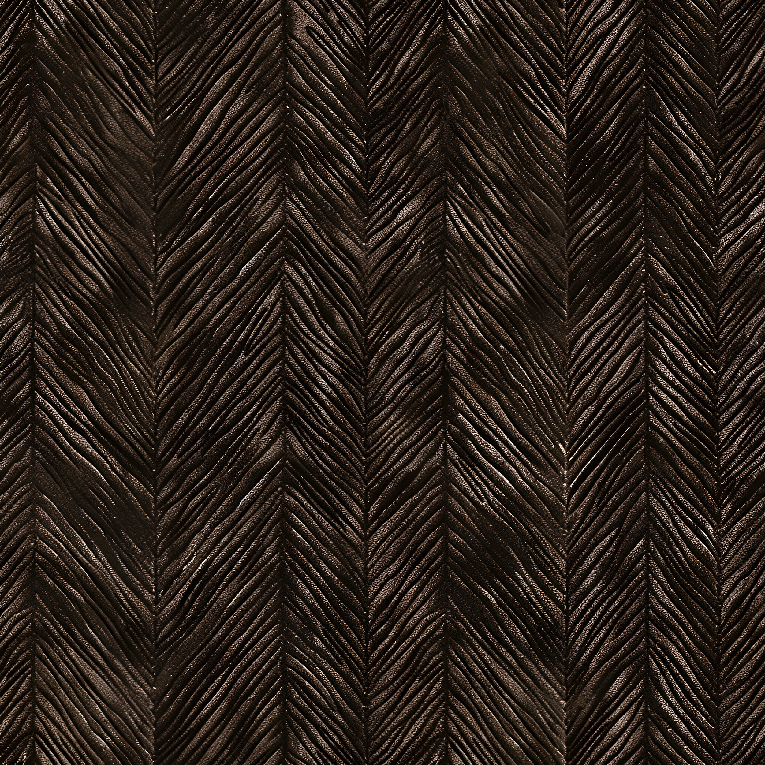 Rich brown herringbone pattern wallpaper Luxury dark brown peel and stick wallpaper