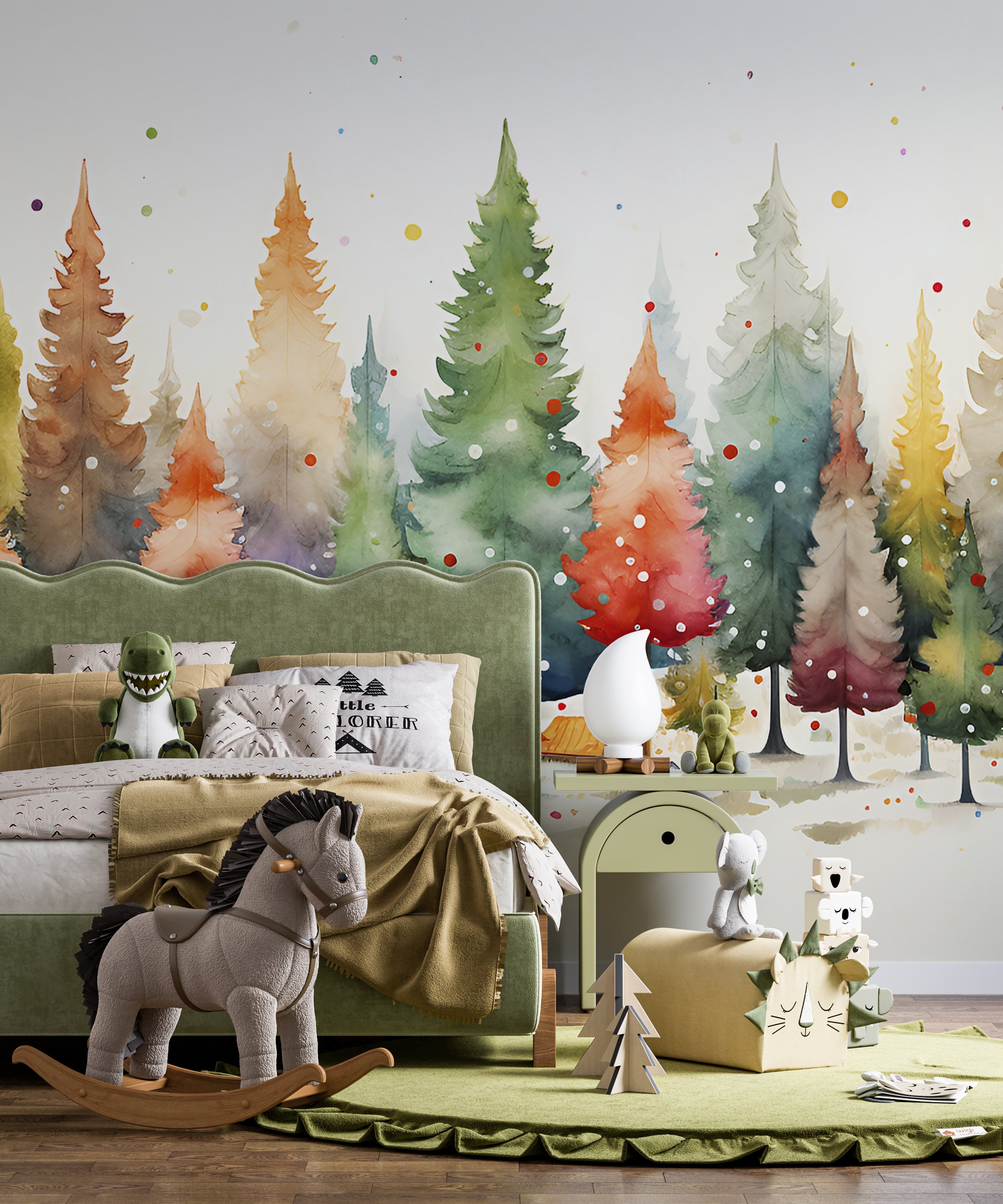 Magical Forest Theme for Kids' Room