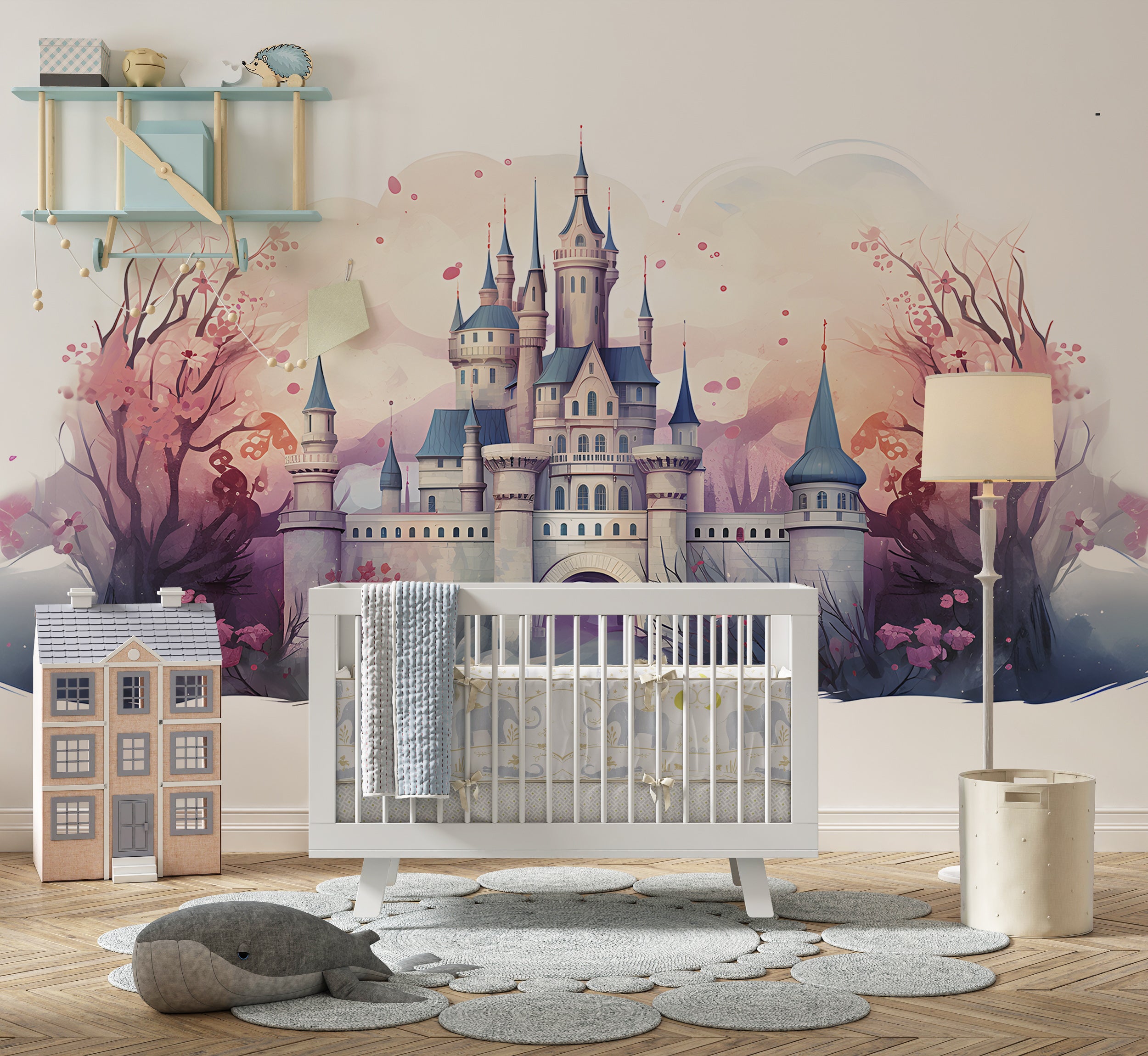 Dreamy Nursery Fairy Tale Wallpaper