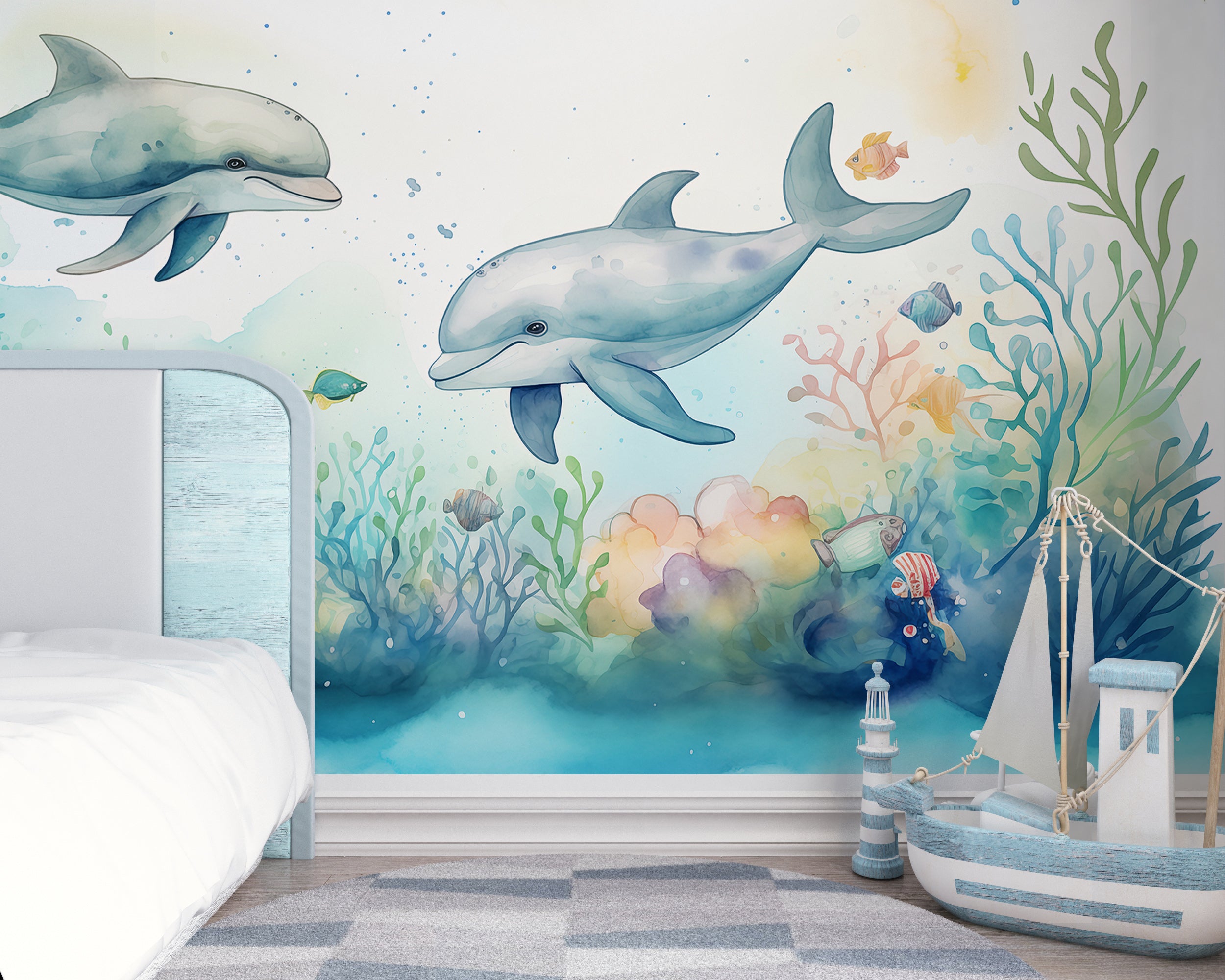 Imaginative Underwater Sea Wallpaper