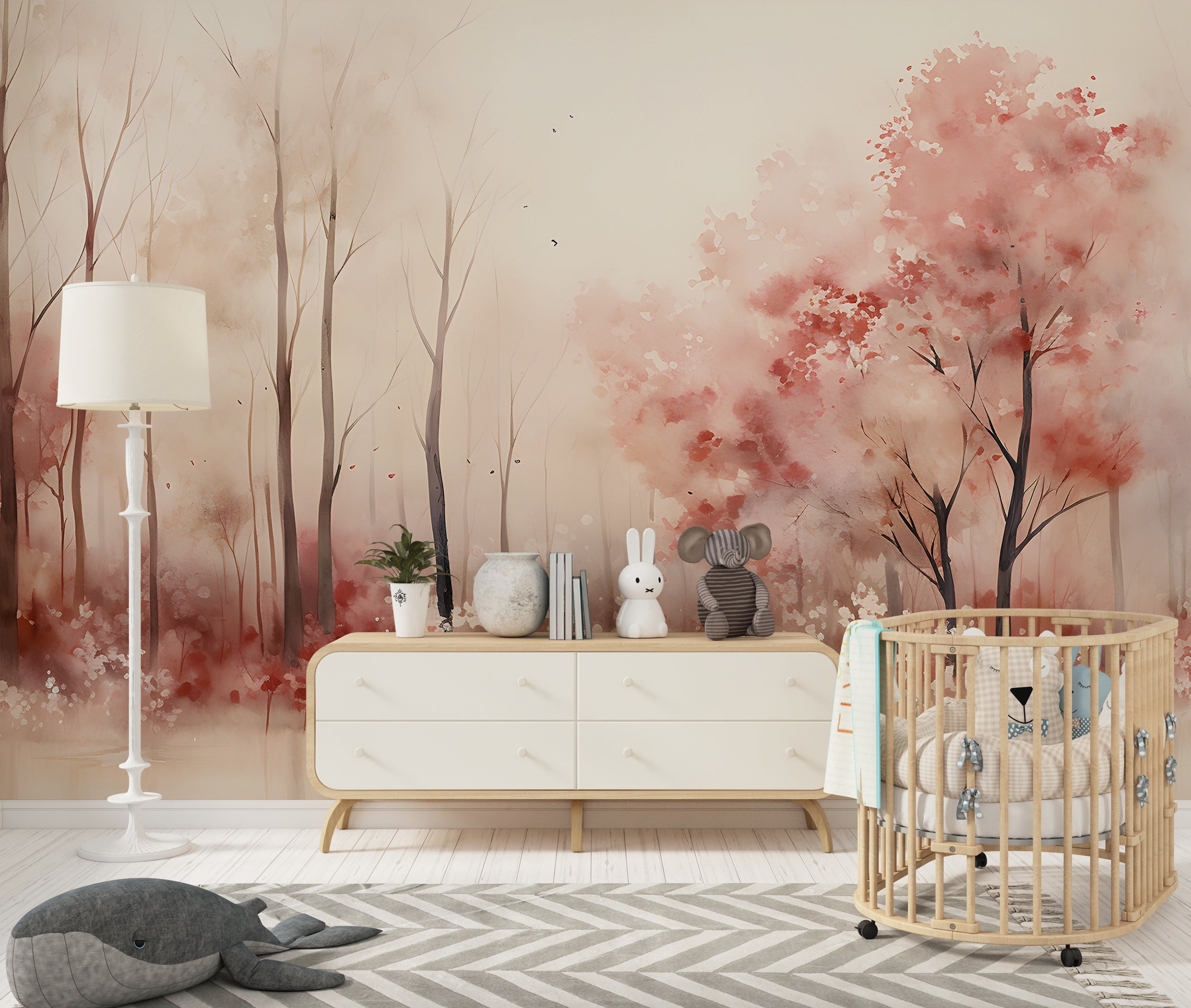 Removable Self-Adhesive Forest Decor