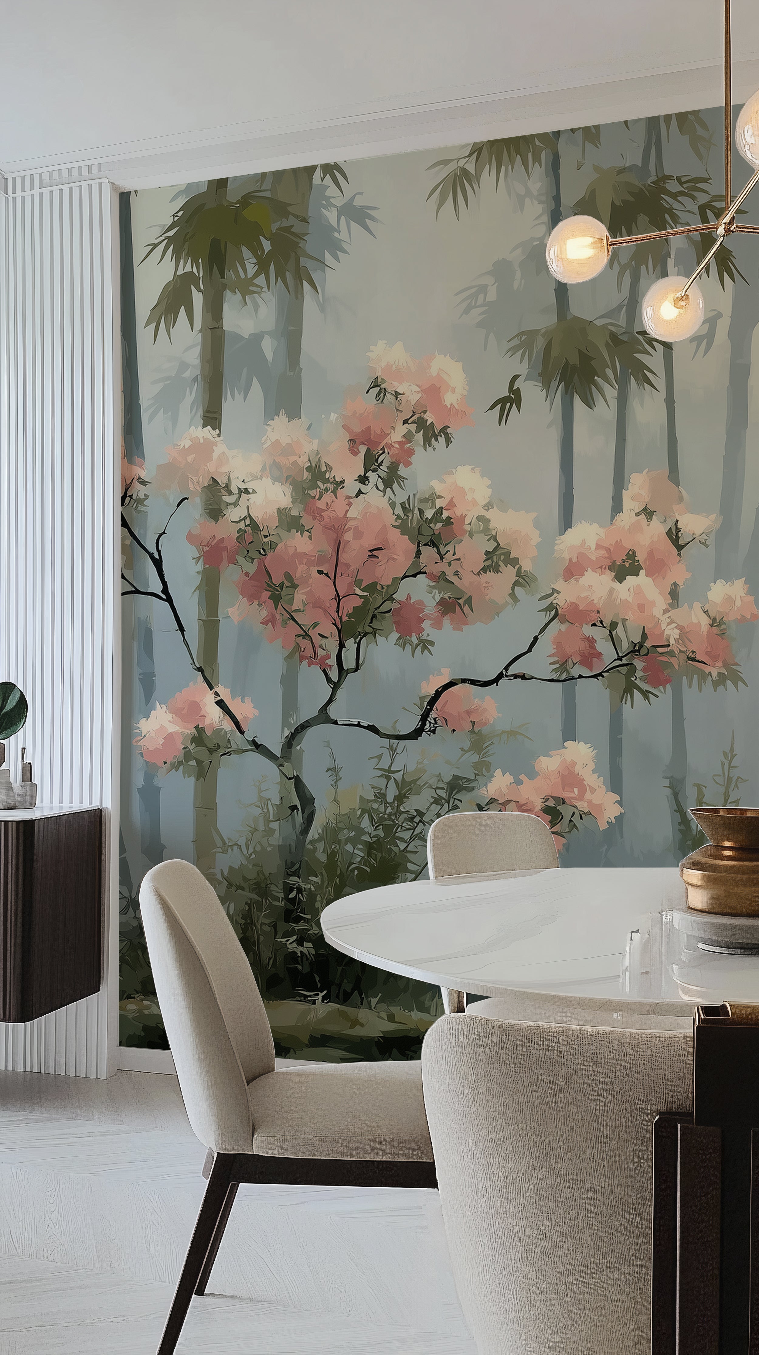 Cranes in bamboo forest mural

Japanese cherry blossom wall mural