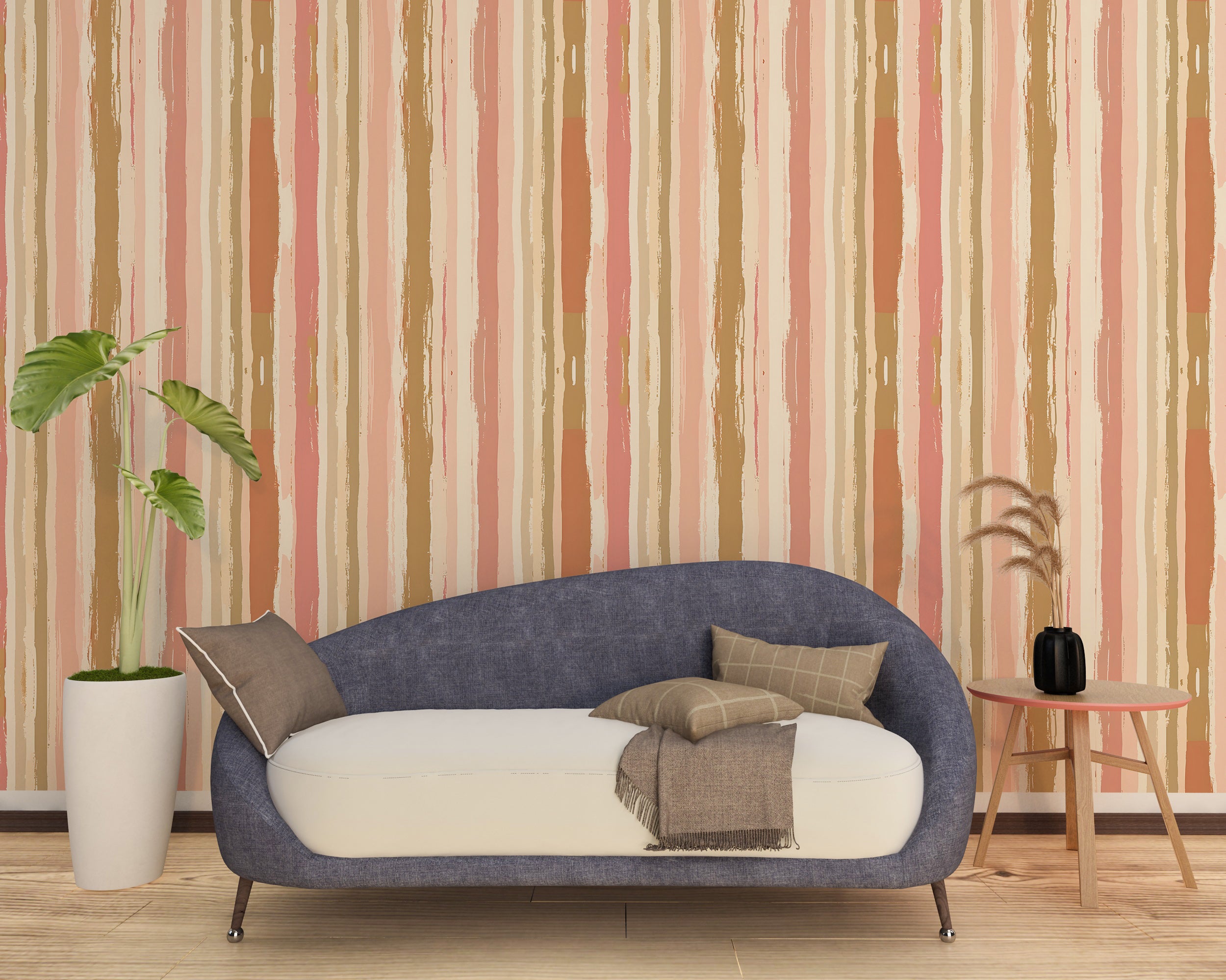 Vertical Stripes Removable Wall Art