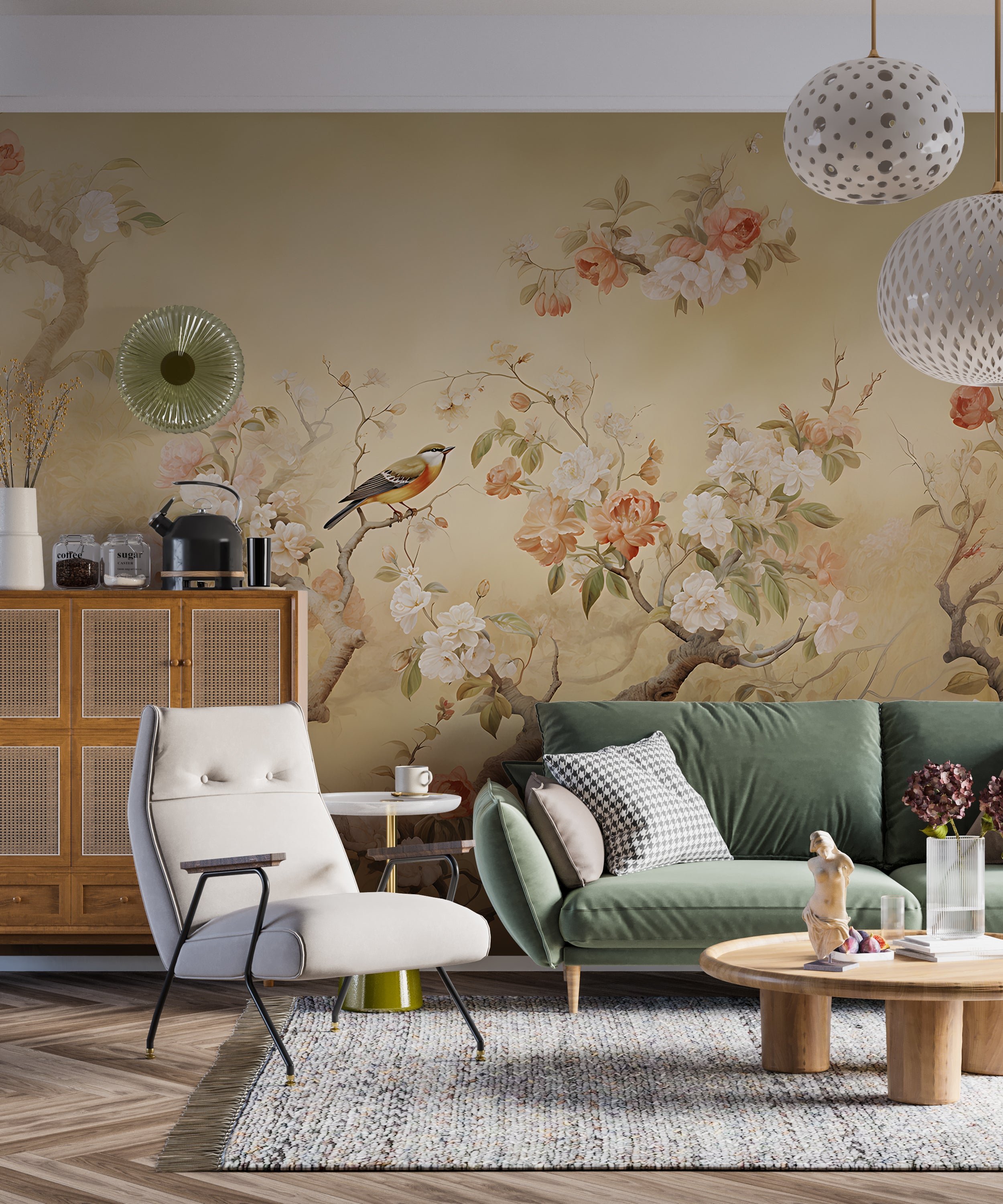 Timeless Chinoiserie Wall Covering
