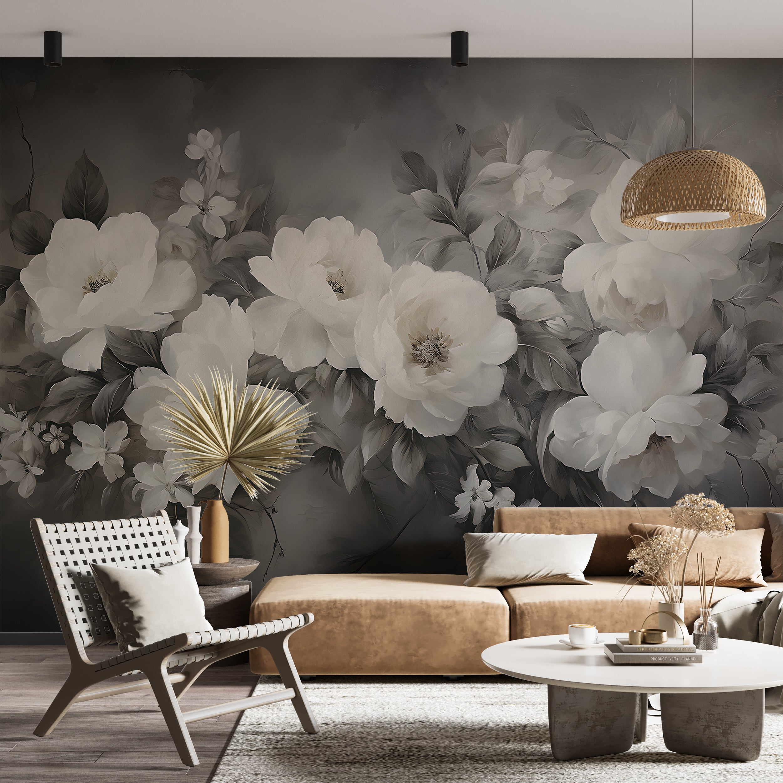 Elegant Floral Wallpaper for Home