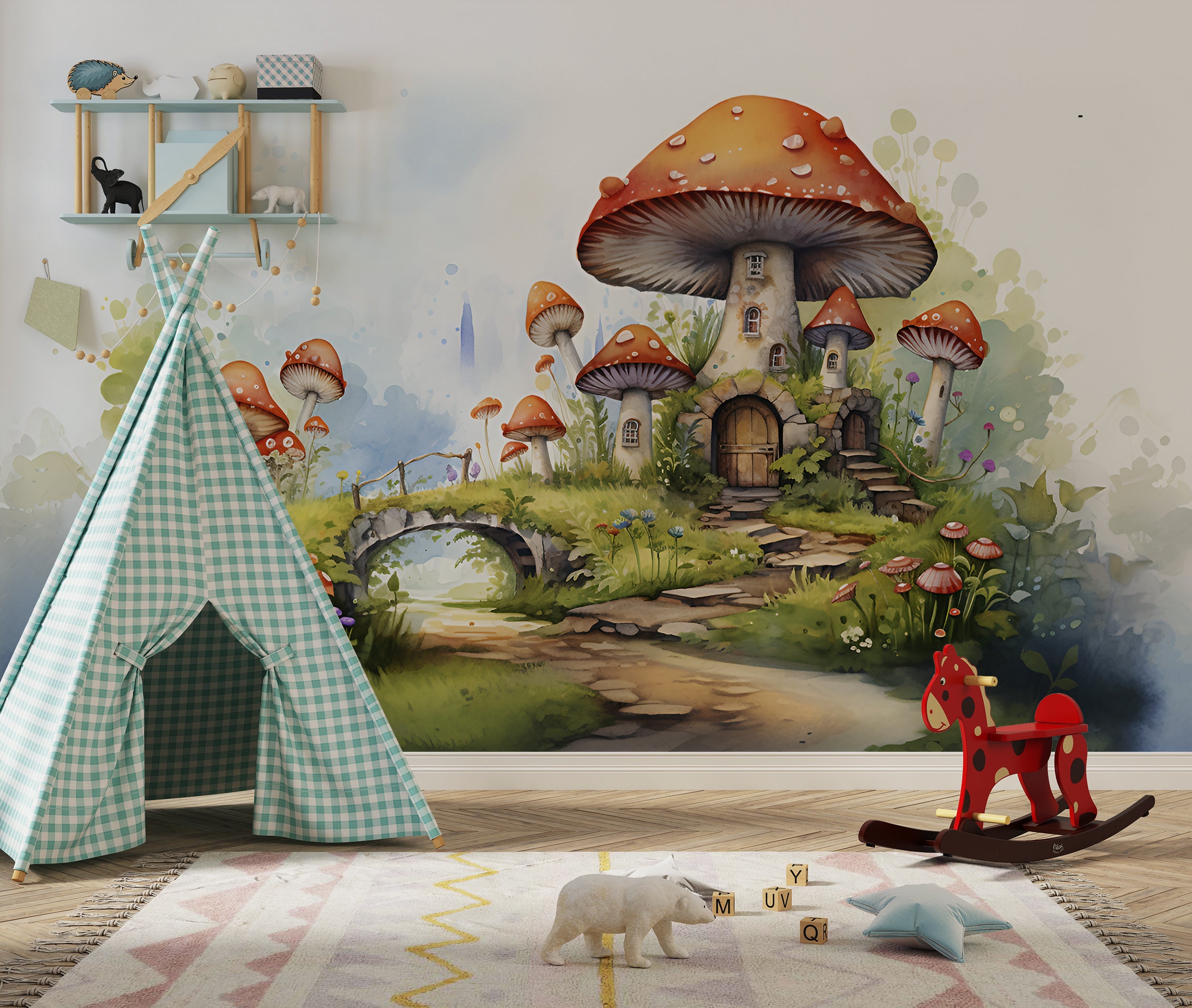 Peel and Stick Fairytale Wall Covering