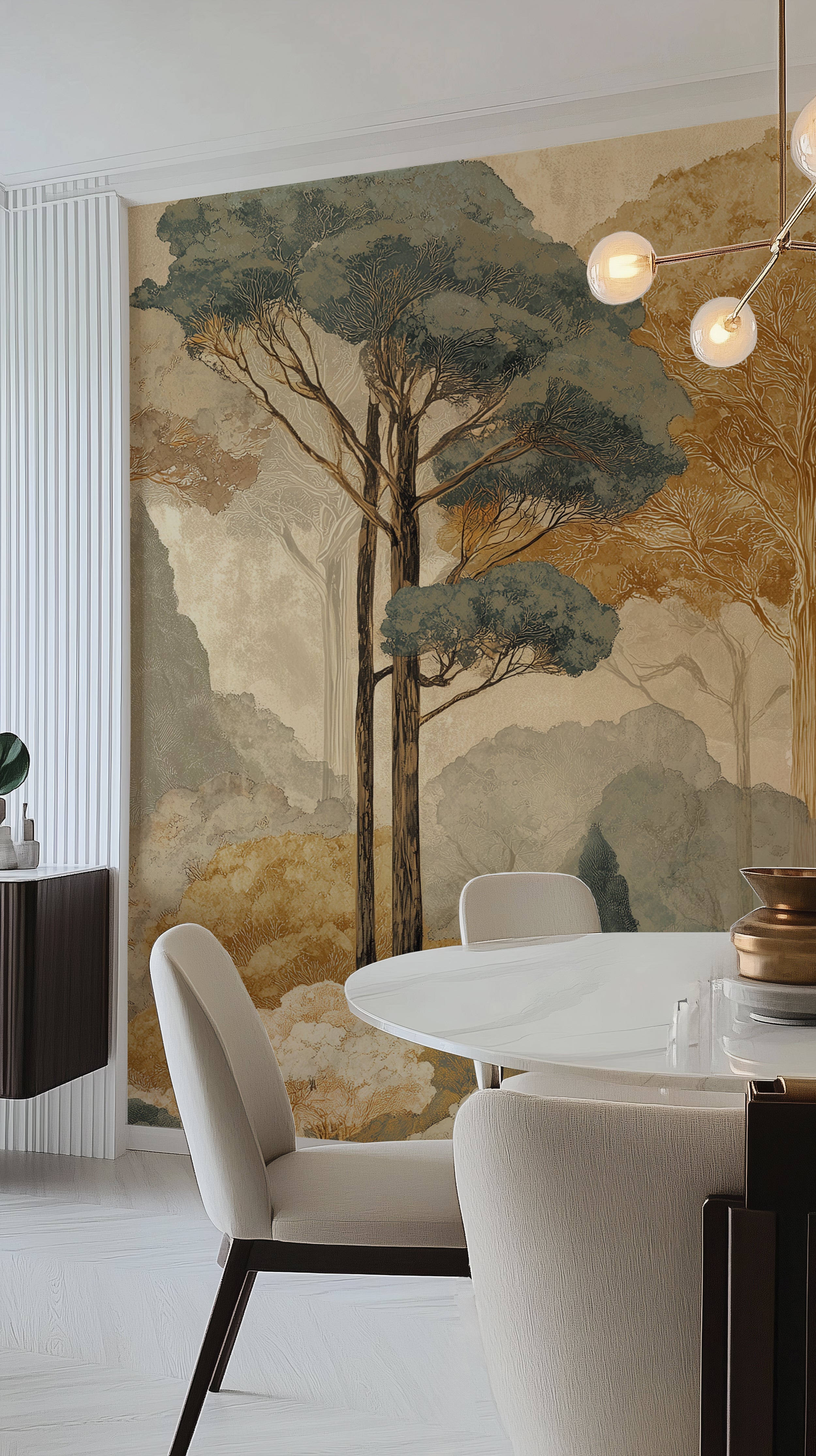 Natural vintage forest mural

Nature-inspired wall art wallpaper