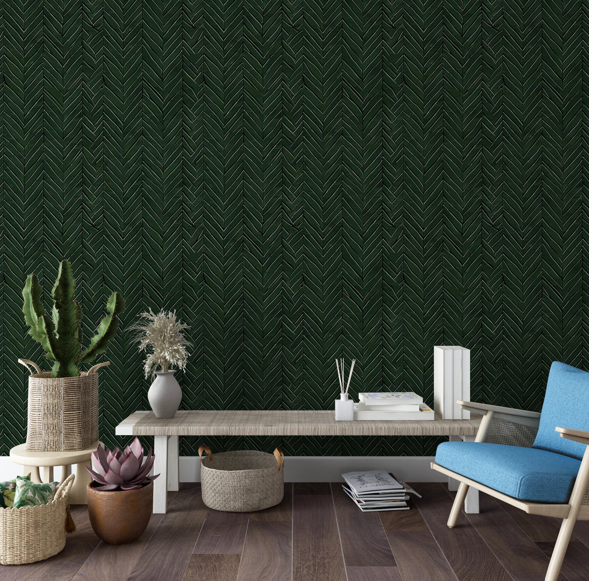 Removable Art Deco style wallpaper